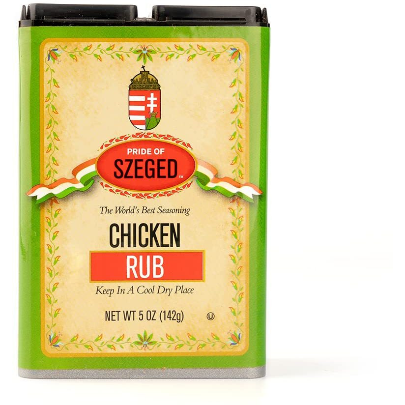 Pride Of Szeged Chicken Rub Seasoning Spice Mix, 5Oz. Tin (142G), 1-Count