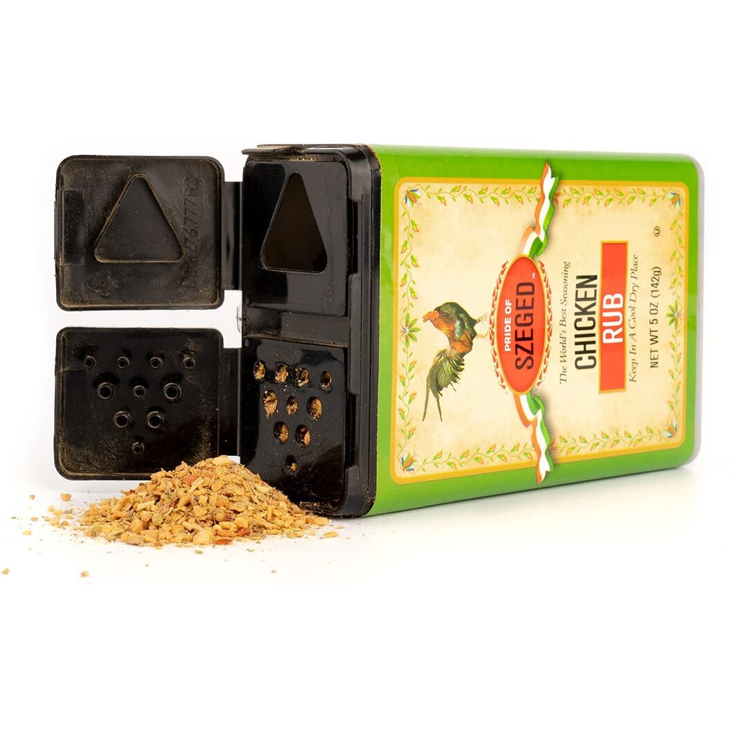 Pride Of Szeged Chicken Rub Seasoning Spice Mix, 5Oz. Tin (142G), 1-Count