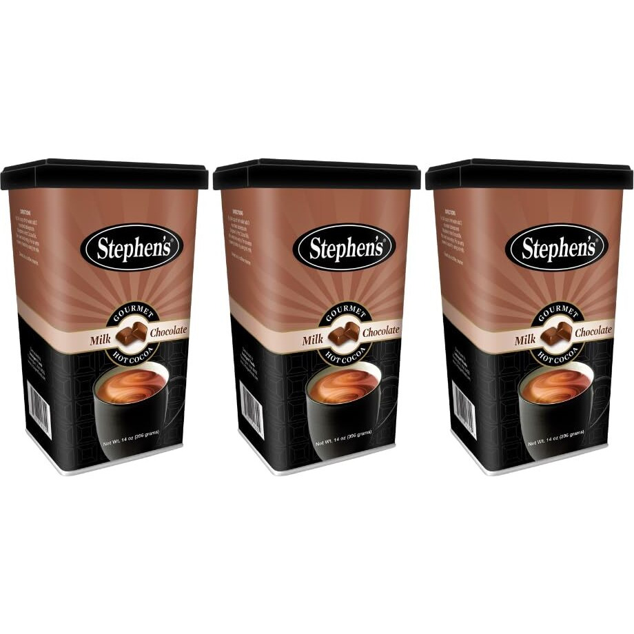 Stephen's Gourmet Hot Cocoa, Milk Chocolate, 14 Oz (Pack Of 3)