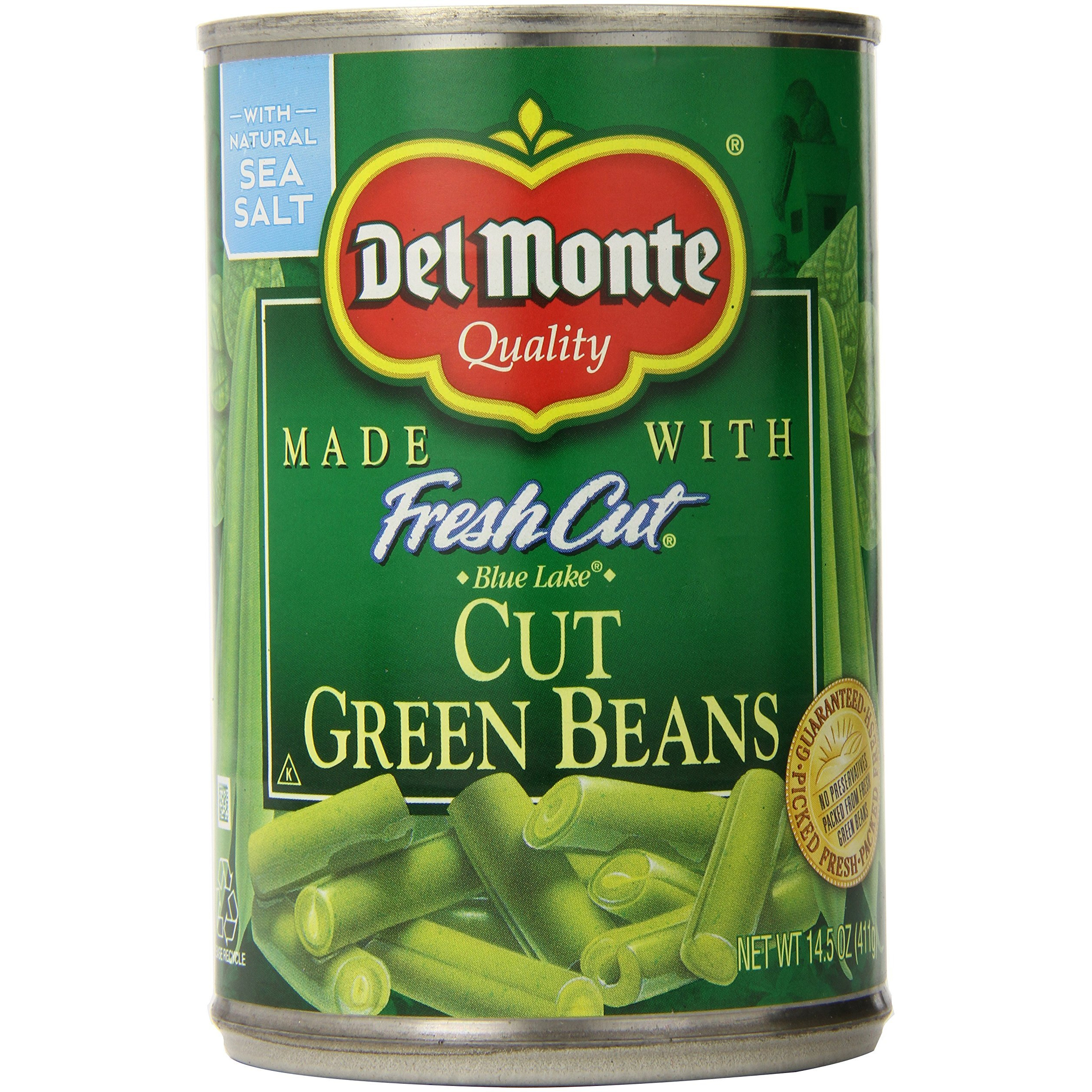 Del Monte Cut Green Beans, 8 Count