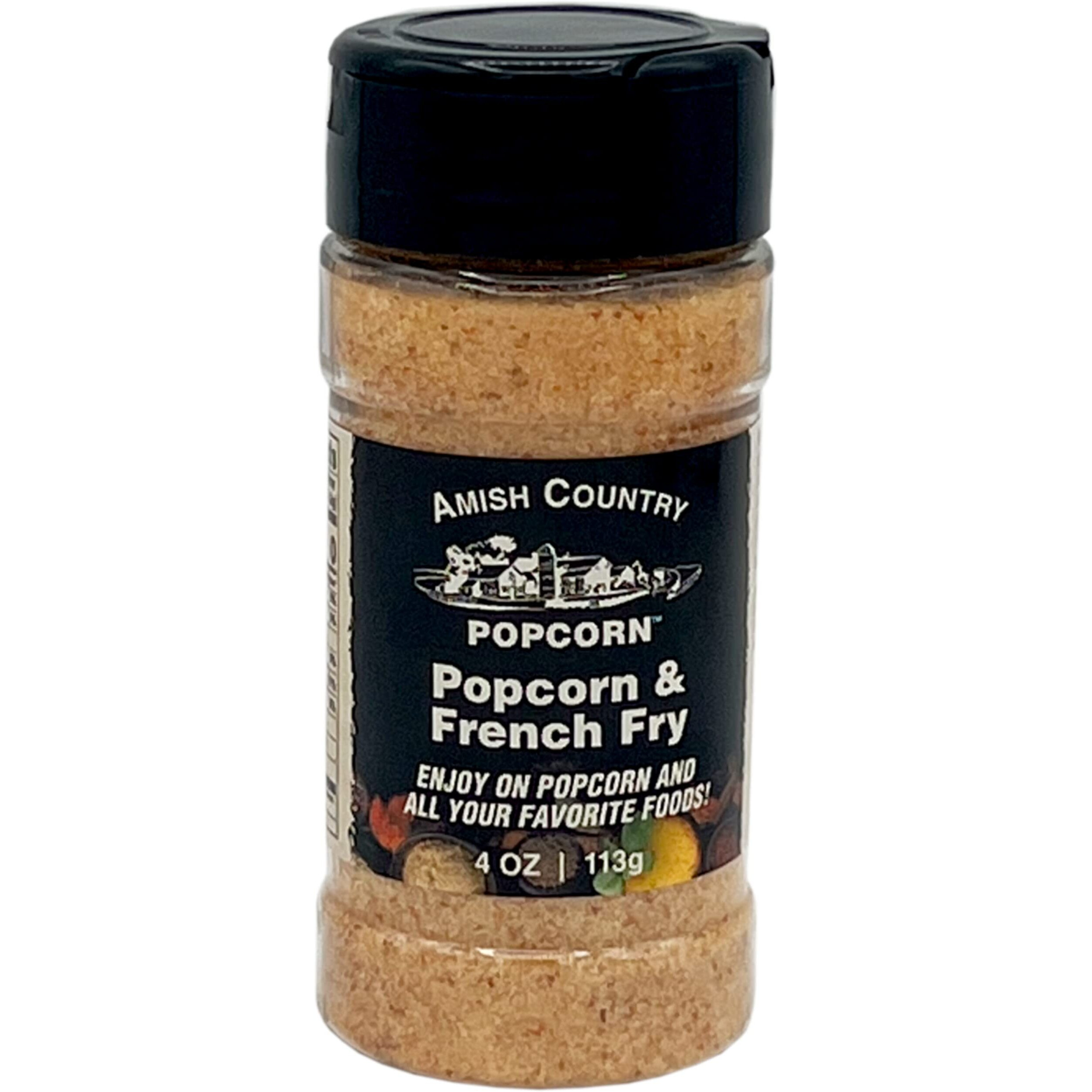Amish Country Popcorn | Popcorn & French Fry Dust - 4 Oz | Old Fashioned, Non-Gmo And Gluten Free