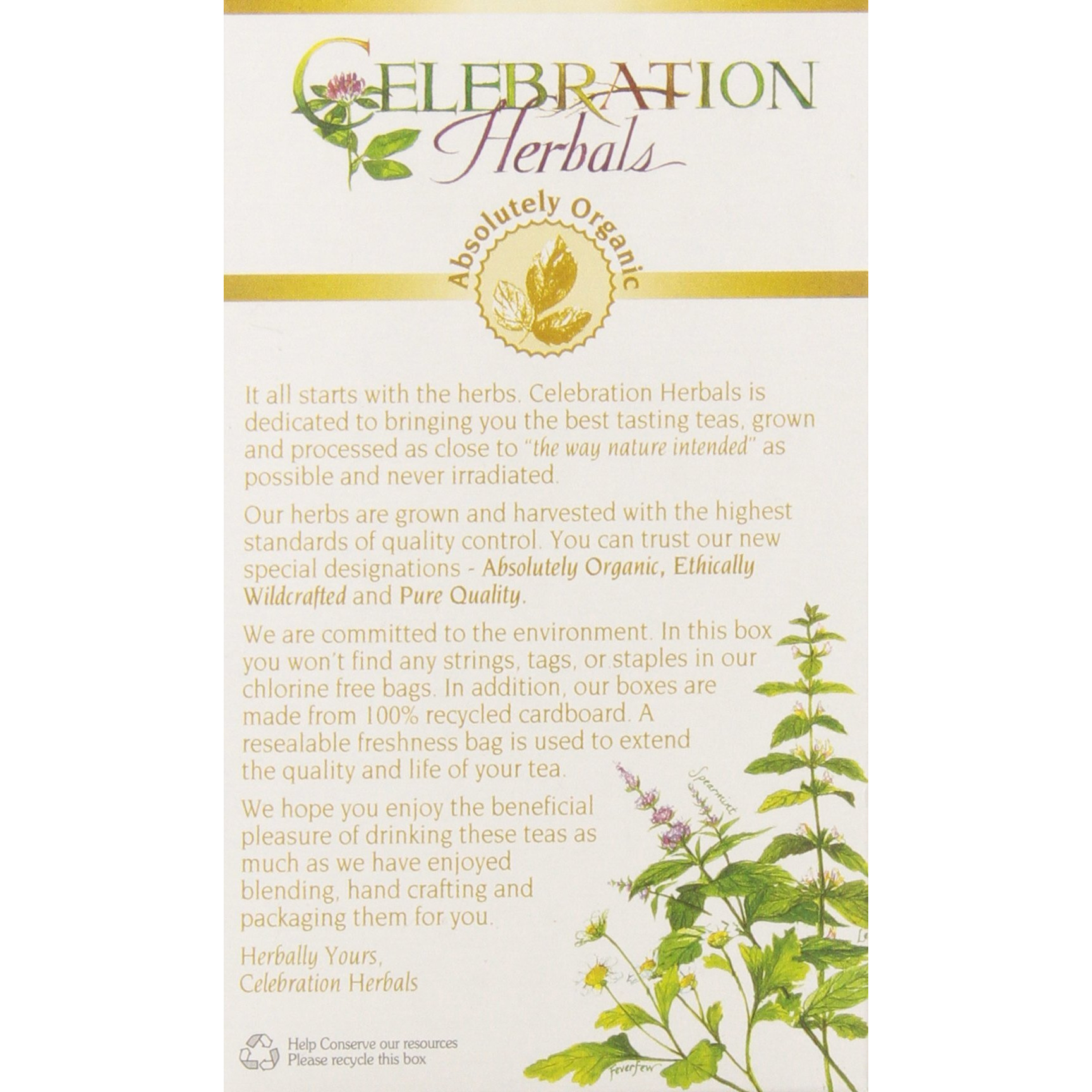 Celebration Herbals Organic Hawthorne Berries Tea Bags 24 Count