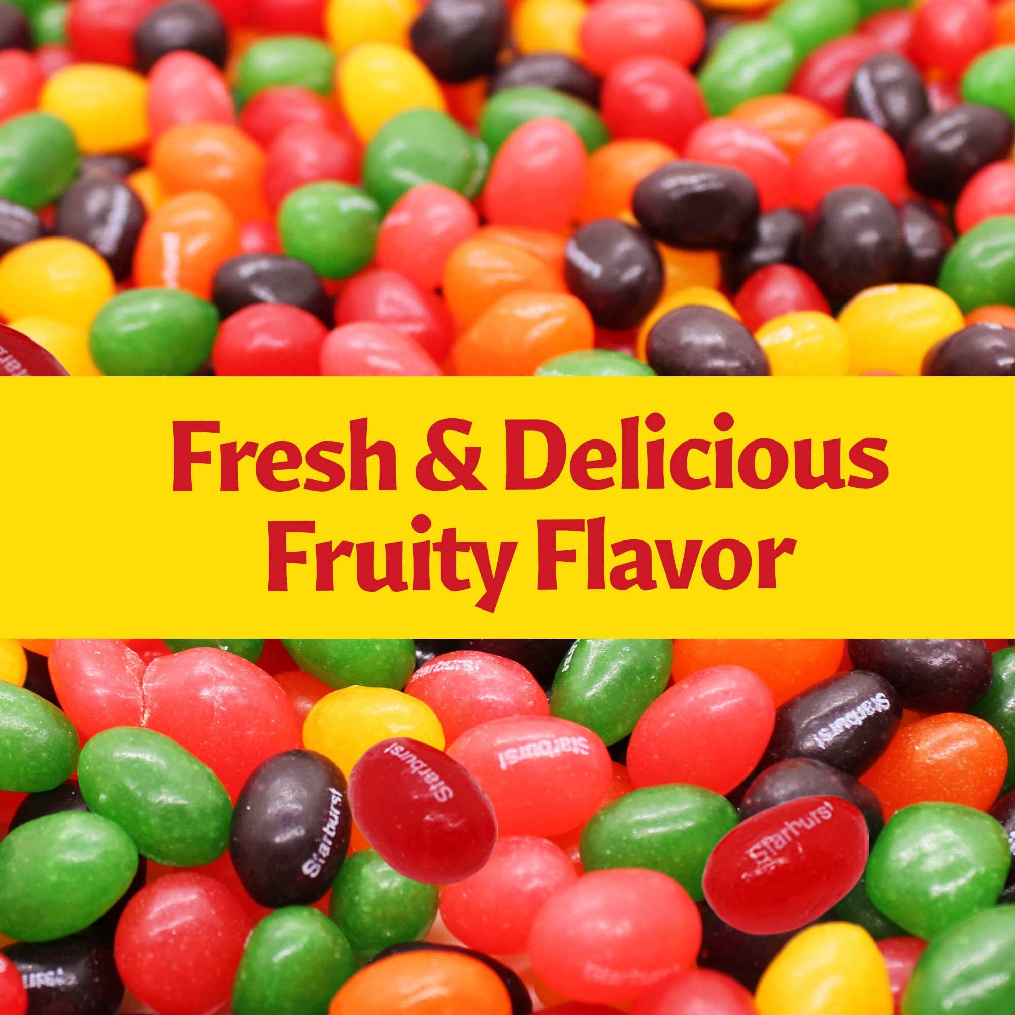 Starburst Jelly Beans - 2-Pack Fave Reds Jelly Beans And Original (14 Oz Each) - Sweet Fruit Jelly Candy - Delicious Holiday Jelly Beans Variety Pack