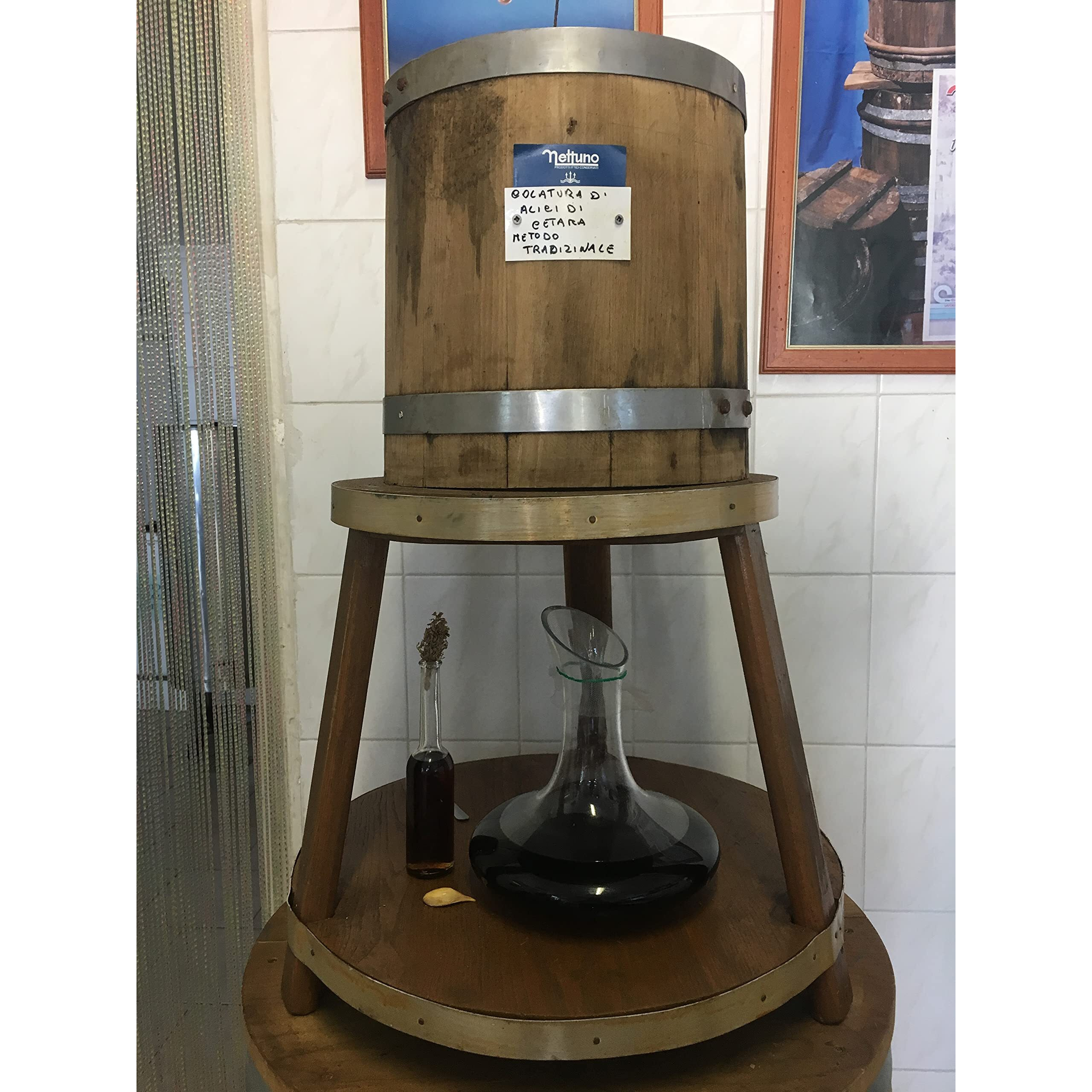 Nettuno Colatura Anchovy Sauce - Cetara, Campania, Italy - 3.3 Oz