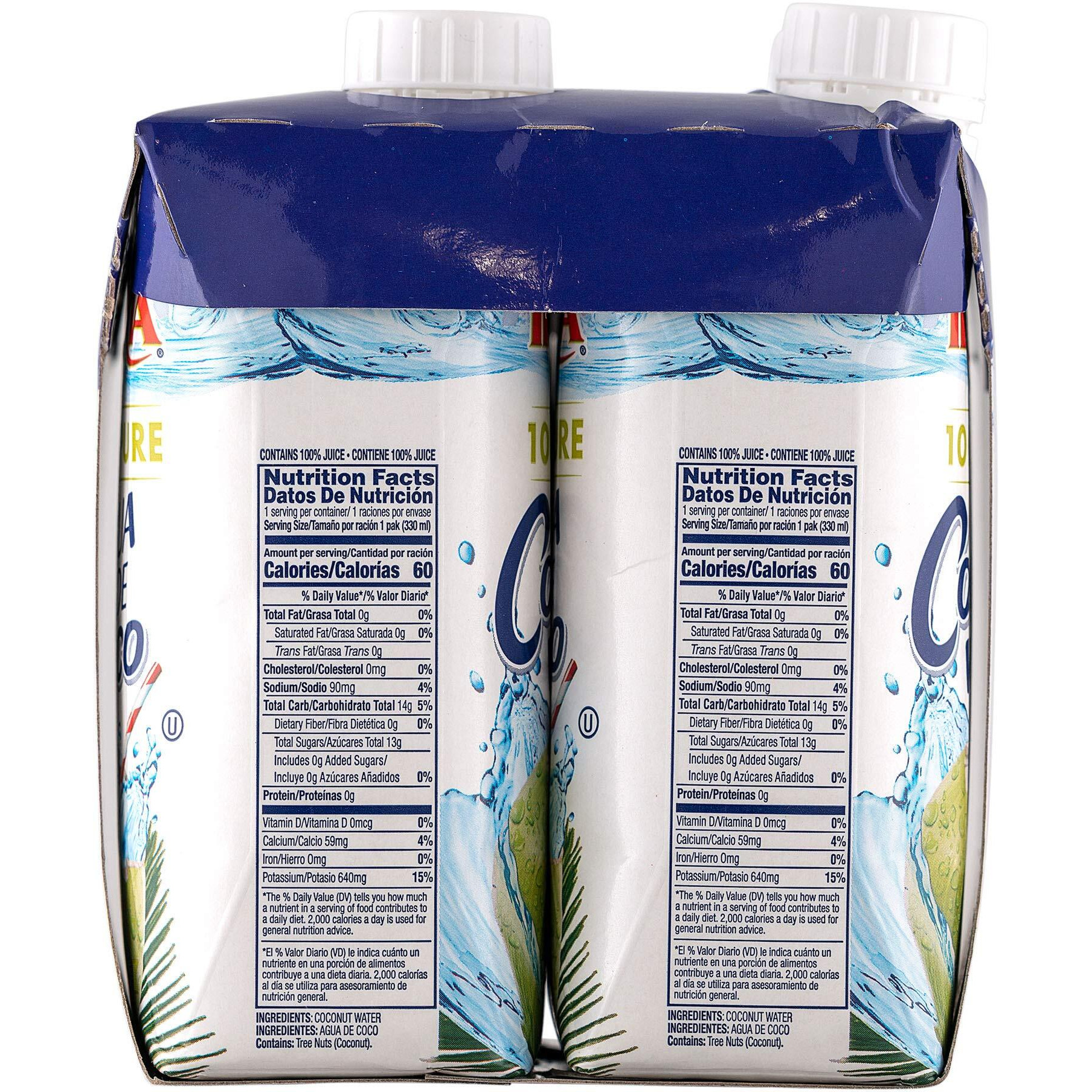 Iberia 100% Natural Coconut Water 11.1 Oz (Pack Of 4)