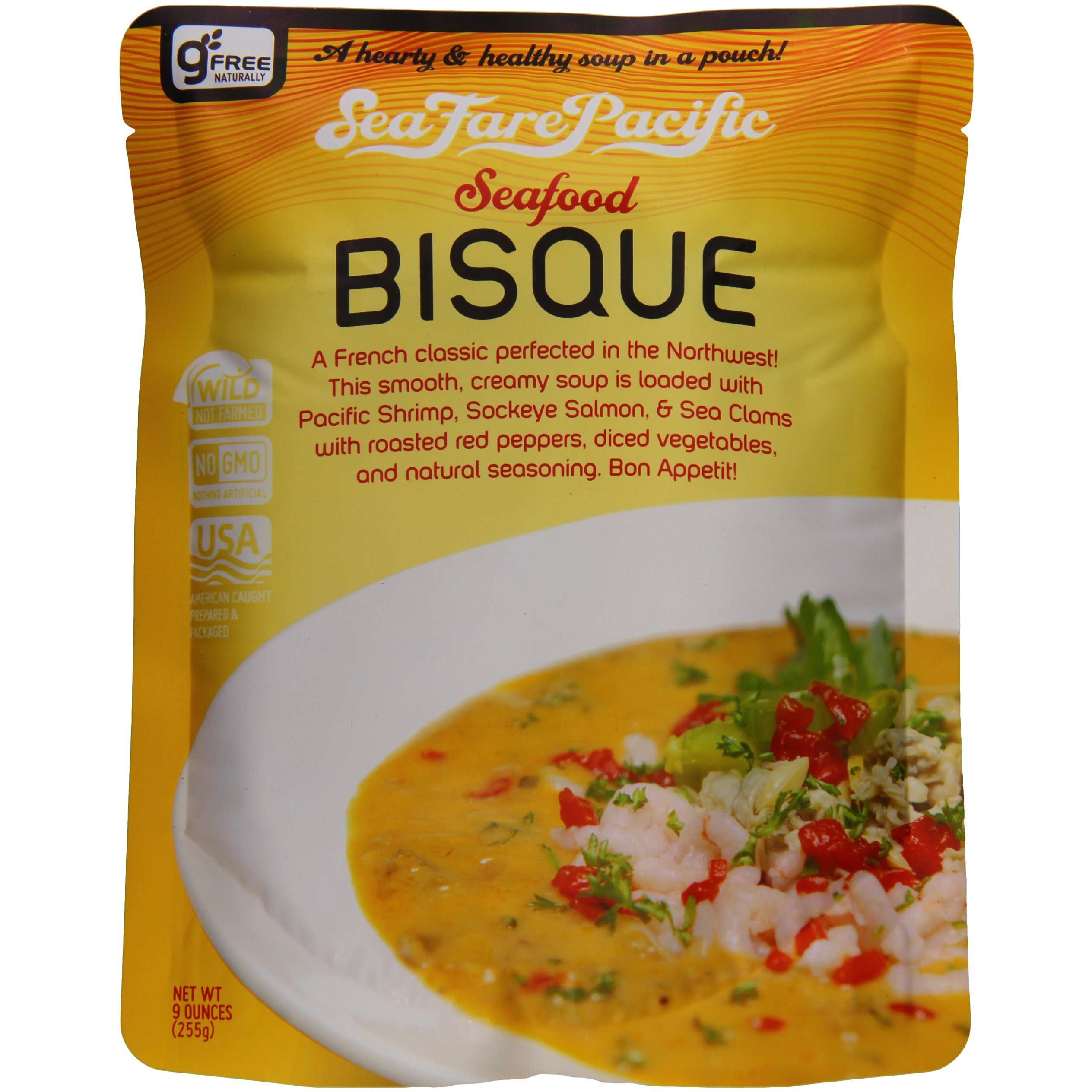 Sea Fare Pacific Seafood Bisque, 9 Ounce (Pack Of 8)