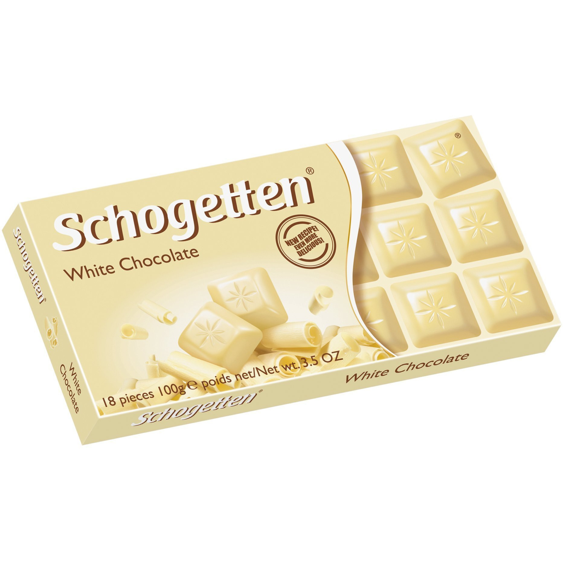 Schogetten German Chocolate (Pack Of 3) (White Chocolate),100 Grams