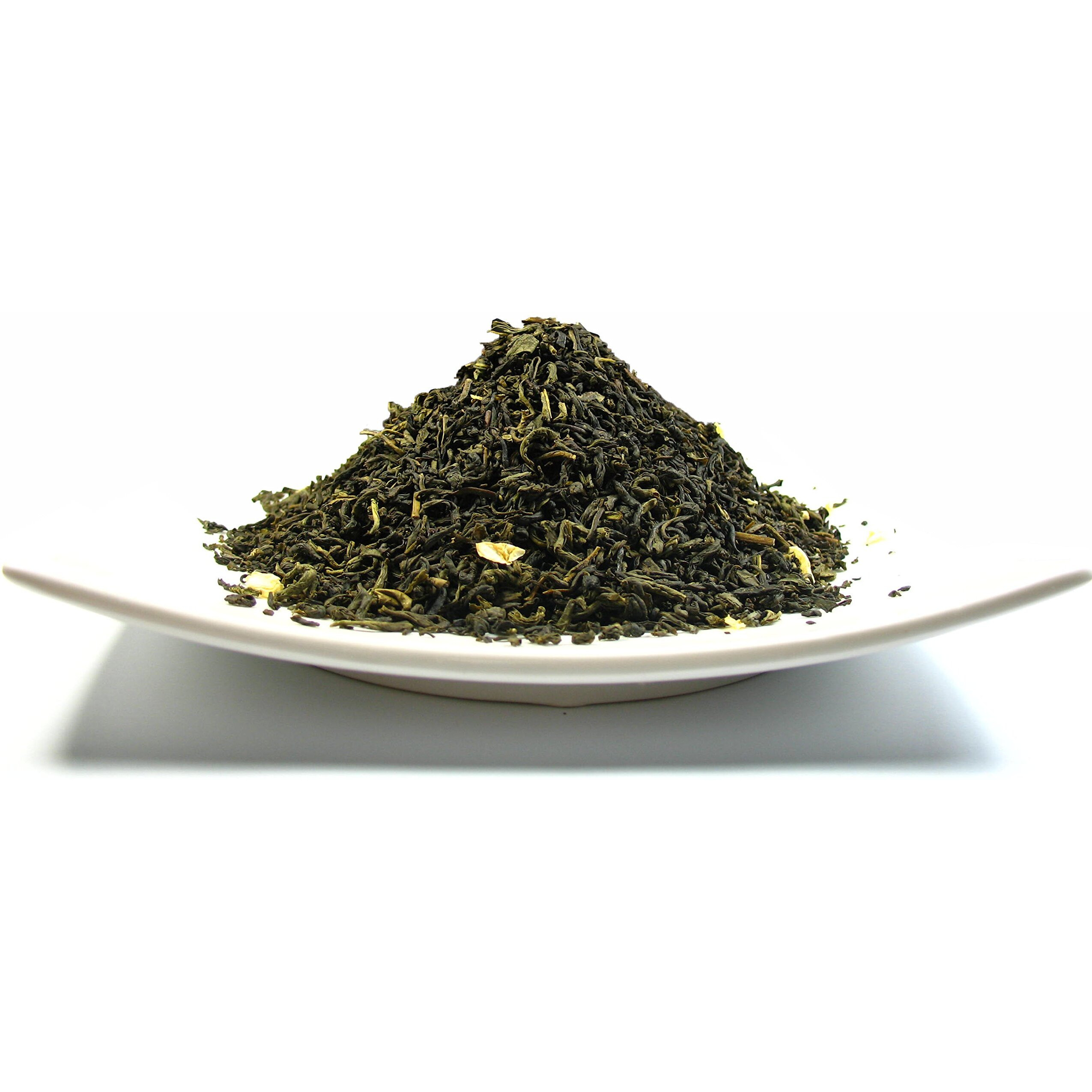Decaf Jasmine Tea, Green Tea Co2 Naturally Processed Caffeine-Free Tea - 8 Oz Bag