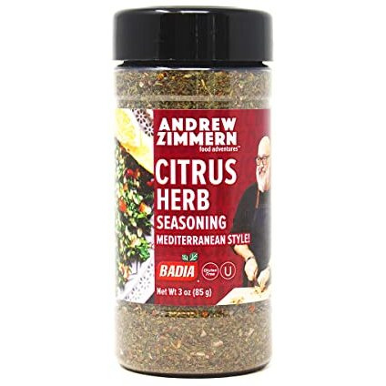 Andrew Zimmern Mediterranean Style Magic Seasoning, Kosher, 4.25 Ounces (Pack Of 6)