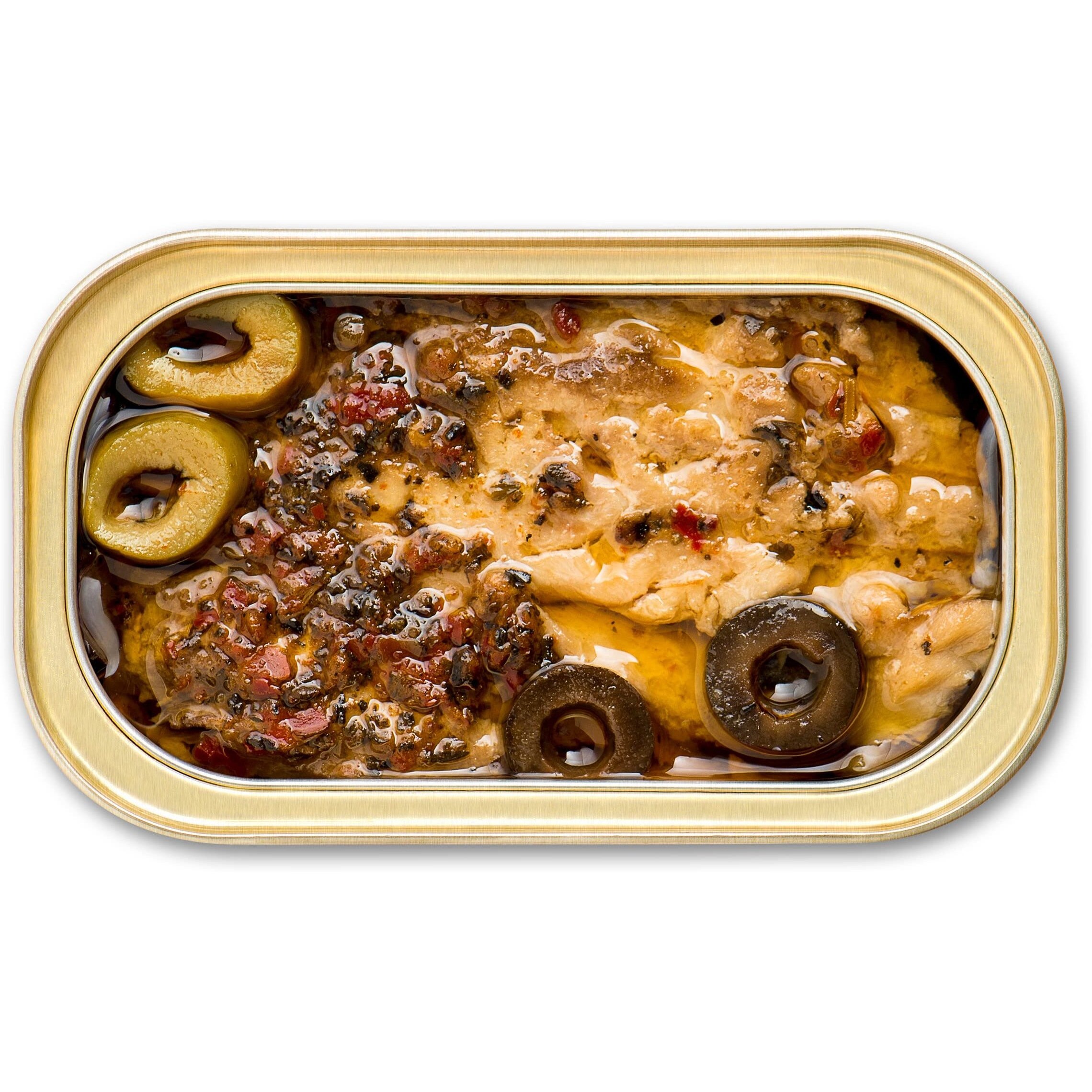 King Oscar Skinless & Boneless Mackerel Fillets, Mediterranean Style, 4.05 -Ounce Cans (Pack Of 12)