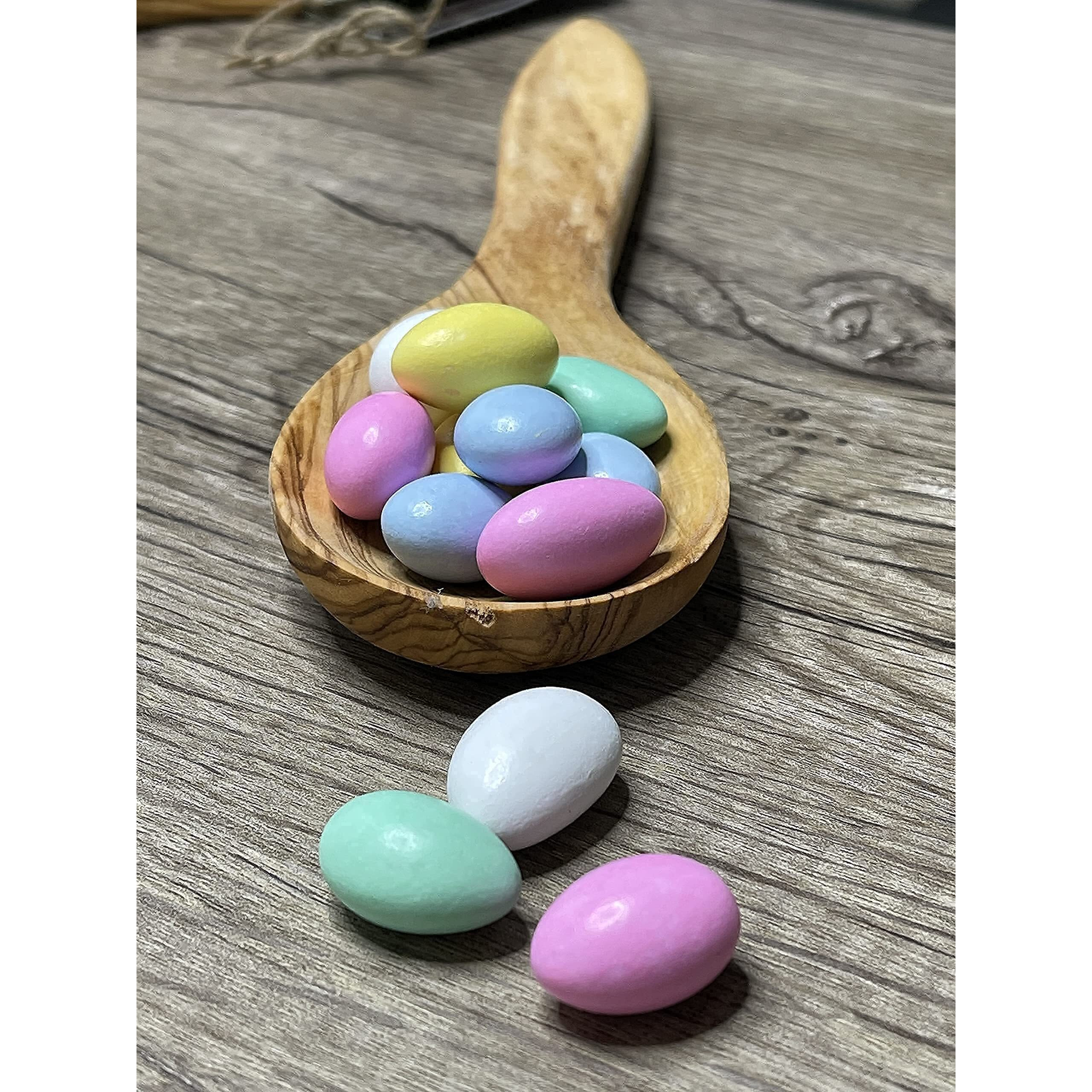 Jordan Almonds | 5Lb Bag | Assorted Mix Pastel Colors - Party Candy Covered Almond | Wedding Favors | Nuts With Sweet Hard Candy Coating - Bulk - Italian Confetti