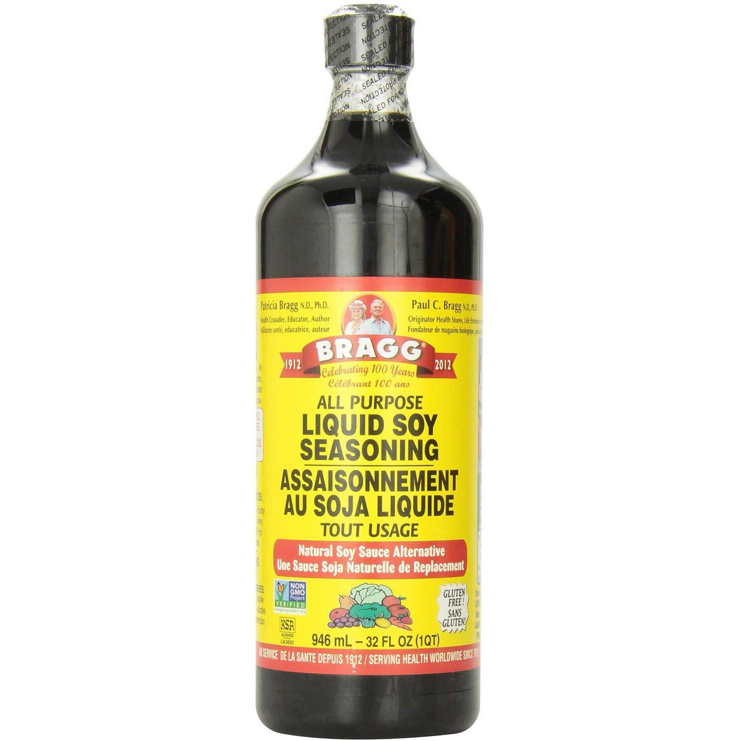 Bragg Liquid Aminos, All Purpose Seasoning, 32 Fl Oz