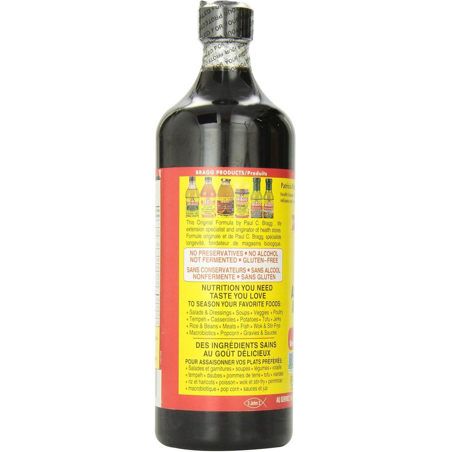 Bragg Liquid Aminos, All Purpose Seasoning, 32 Fl Oz