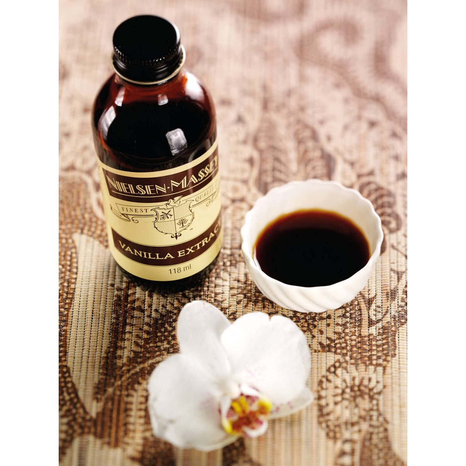 Nielsen-Massey Pure Vanilla Extract For Baking And Cooking, 4 Ounce Bottle