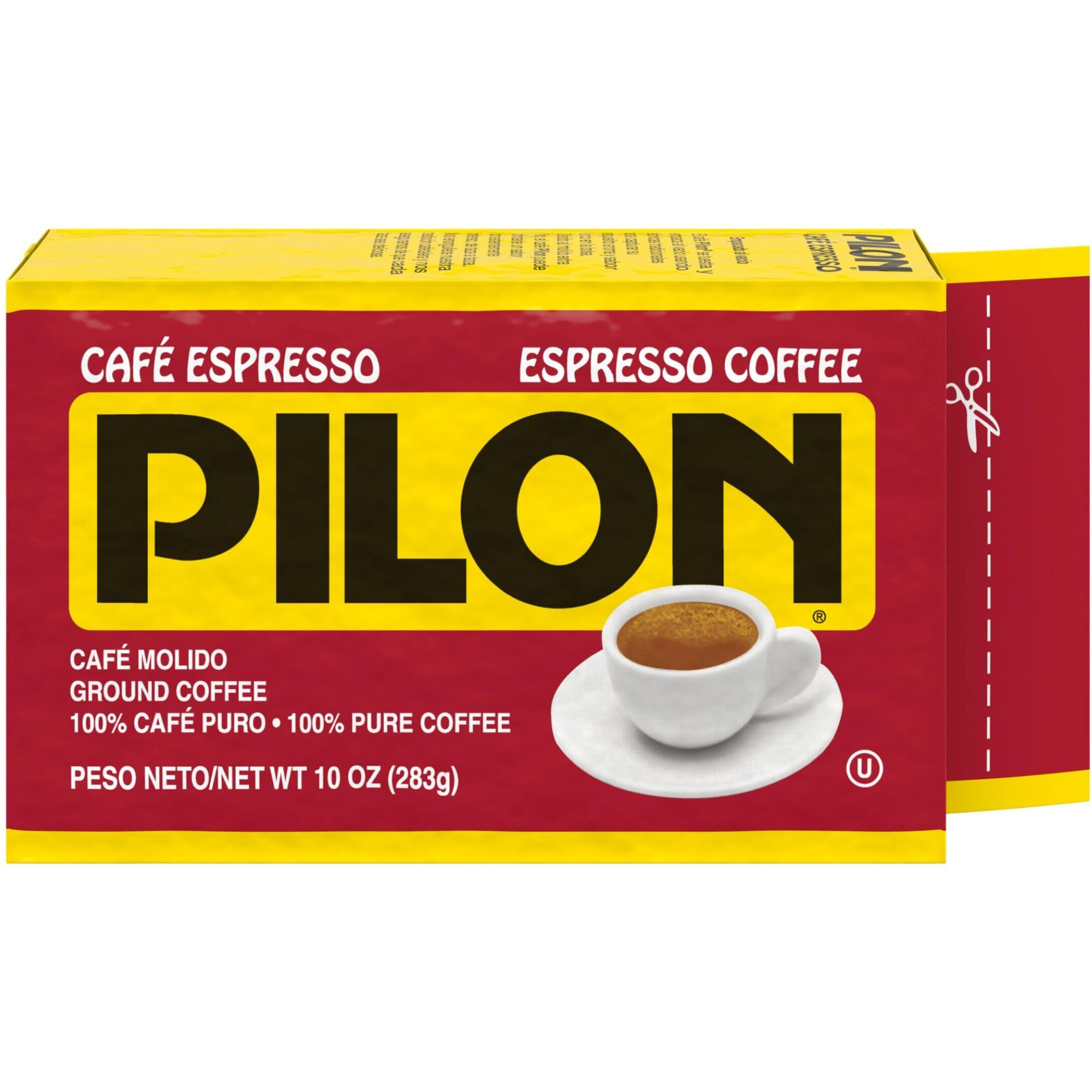 Pilon Espresso Coffee, 10 Ounce (Pack Of 12)
