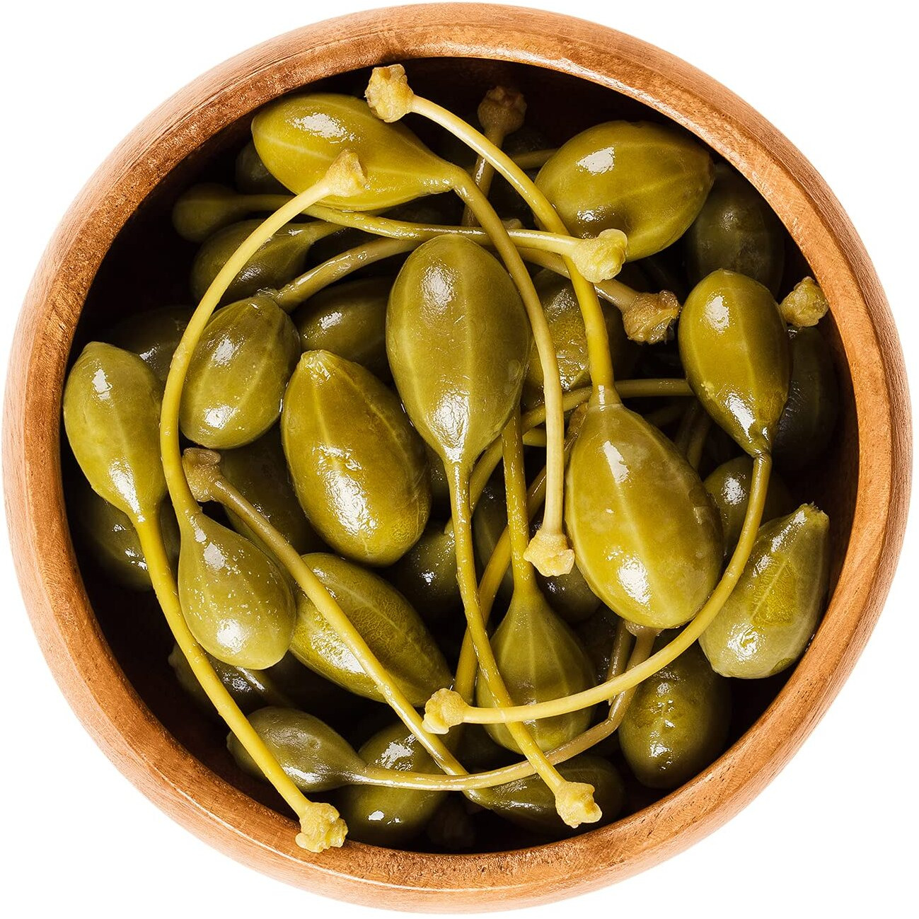 Sanniti Spanish Caperberries (Caper Berries) In Vinegar And Salt Brine - 33.5 Oz