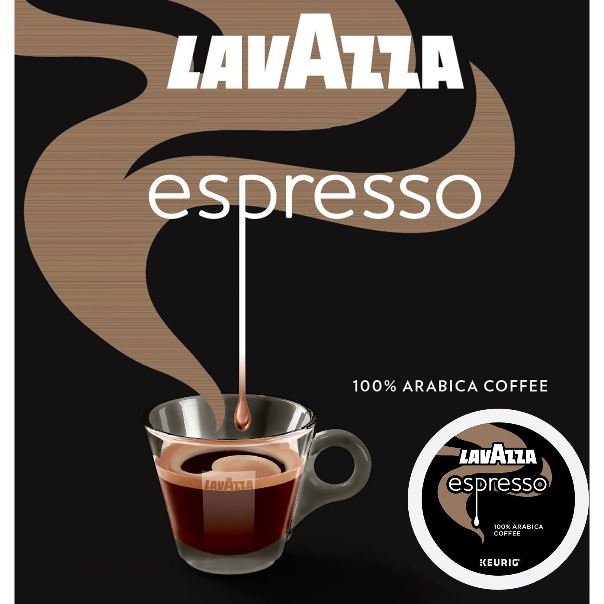 Lavazza Espresso Single-Serve Coffee K-Cups For Keurig Brewer, 32 Count