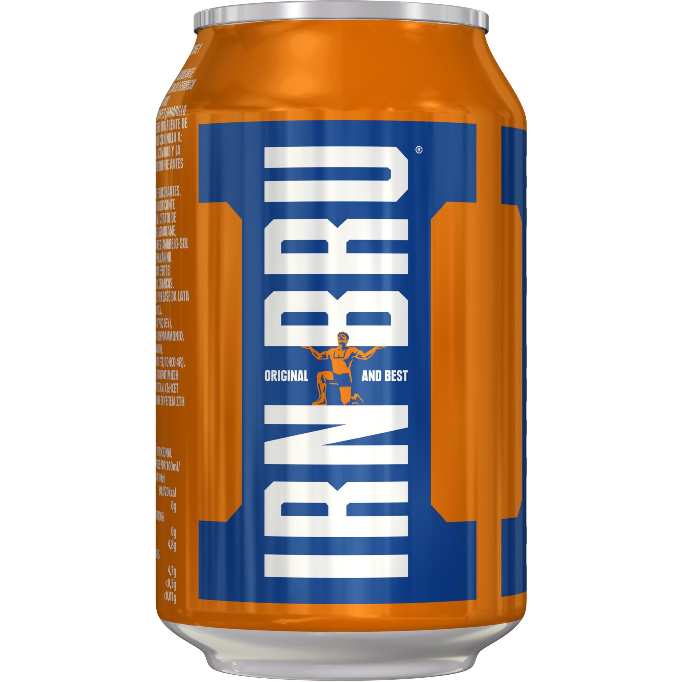 Irn-Bru From Ag Barr The Original And Best Sparkling Flavored Soft Drink | A Scottish Favorite | 330 Ml (Pack Of 24)