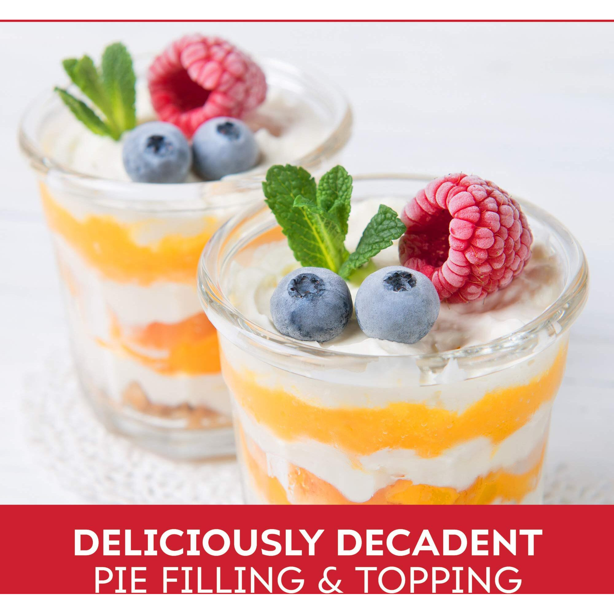 Duncan Hines Comstock Simply Pie Filling, Peach, 21 Ounce (Pack Of 8)