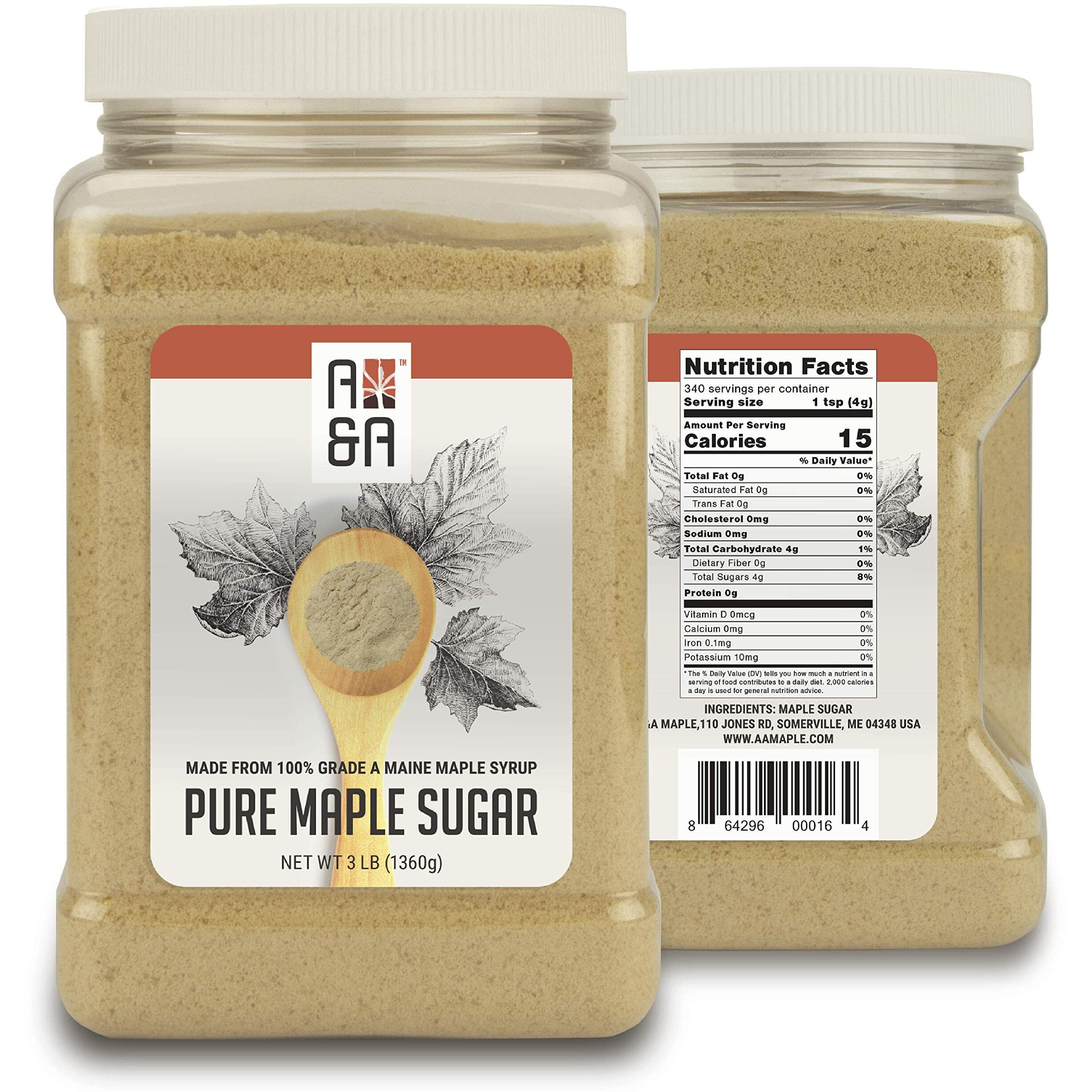 Pure Maple Sugar - 48 Oz - A&A Maple