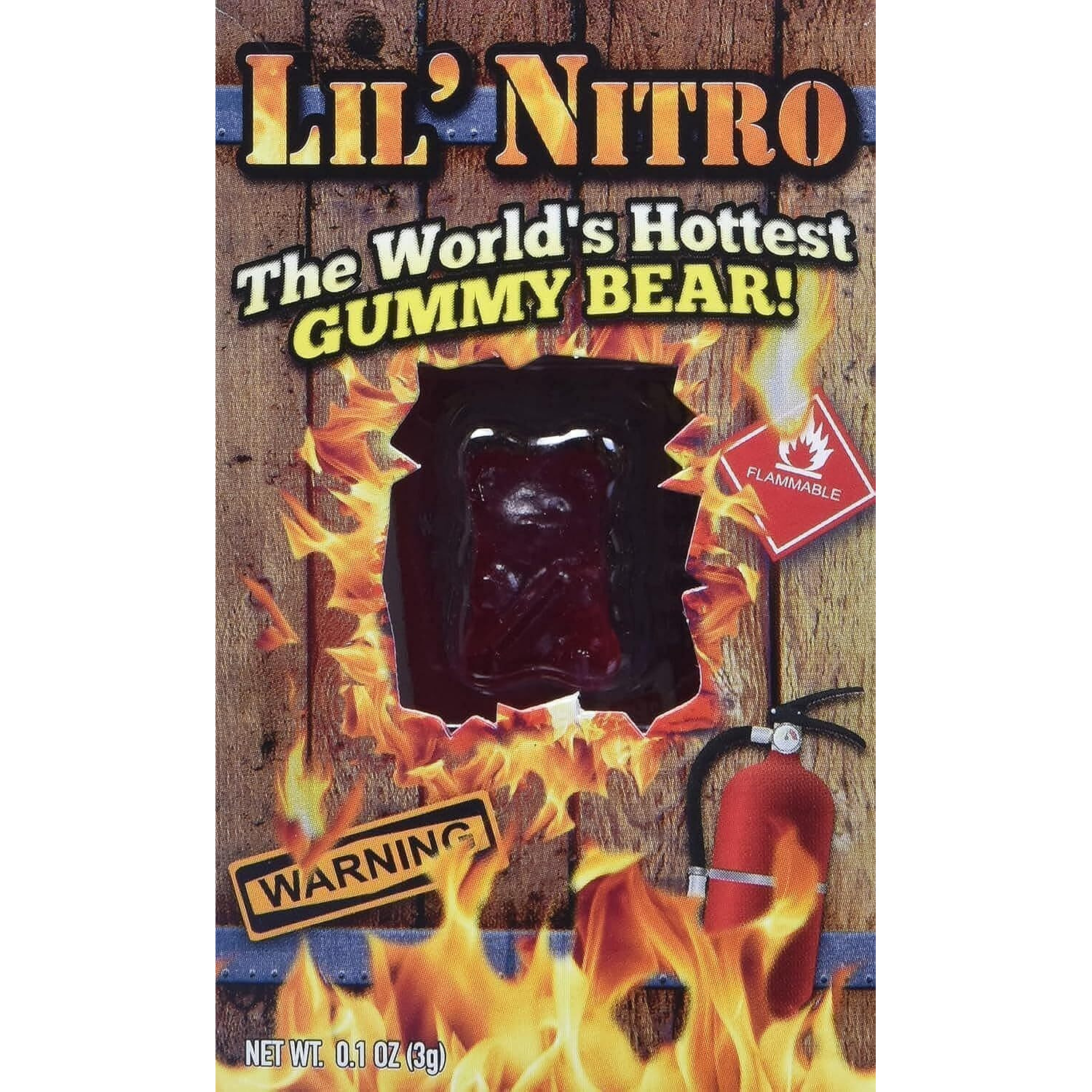 2 Set - Lil' Nitro The World's Hottest Gummy Bear, 2 Set - 1 Count (Pack Of 1)