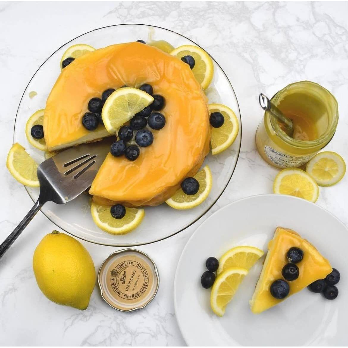 Tiptree Lemon Curd, 11 Ounce Jars (Pack Of 6)