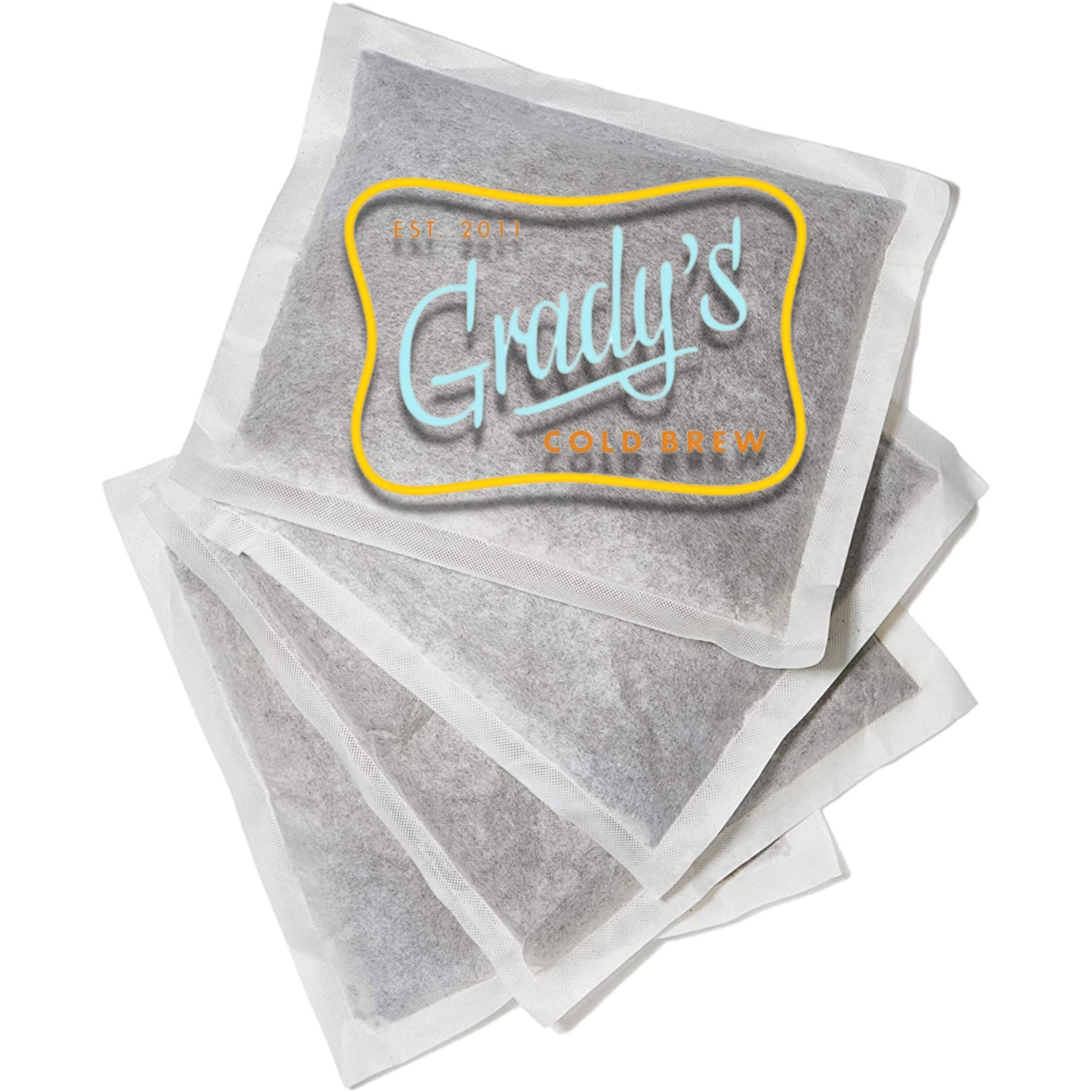 Grady's Cold Brew Coffee, French Vanilla, Bean Bag Bundle With 24 (2Oz.) Bean Bags