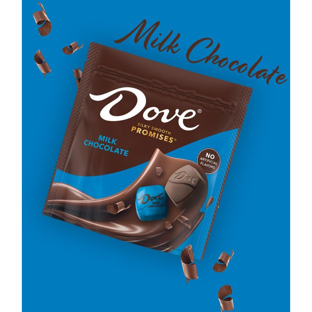 Dove Promises Milk Chocolate Candy, 7.61 Oz Candy Bag