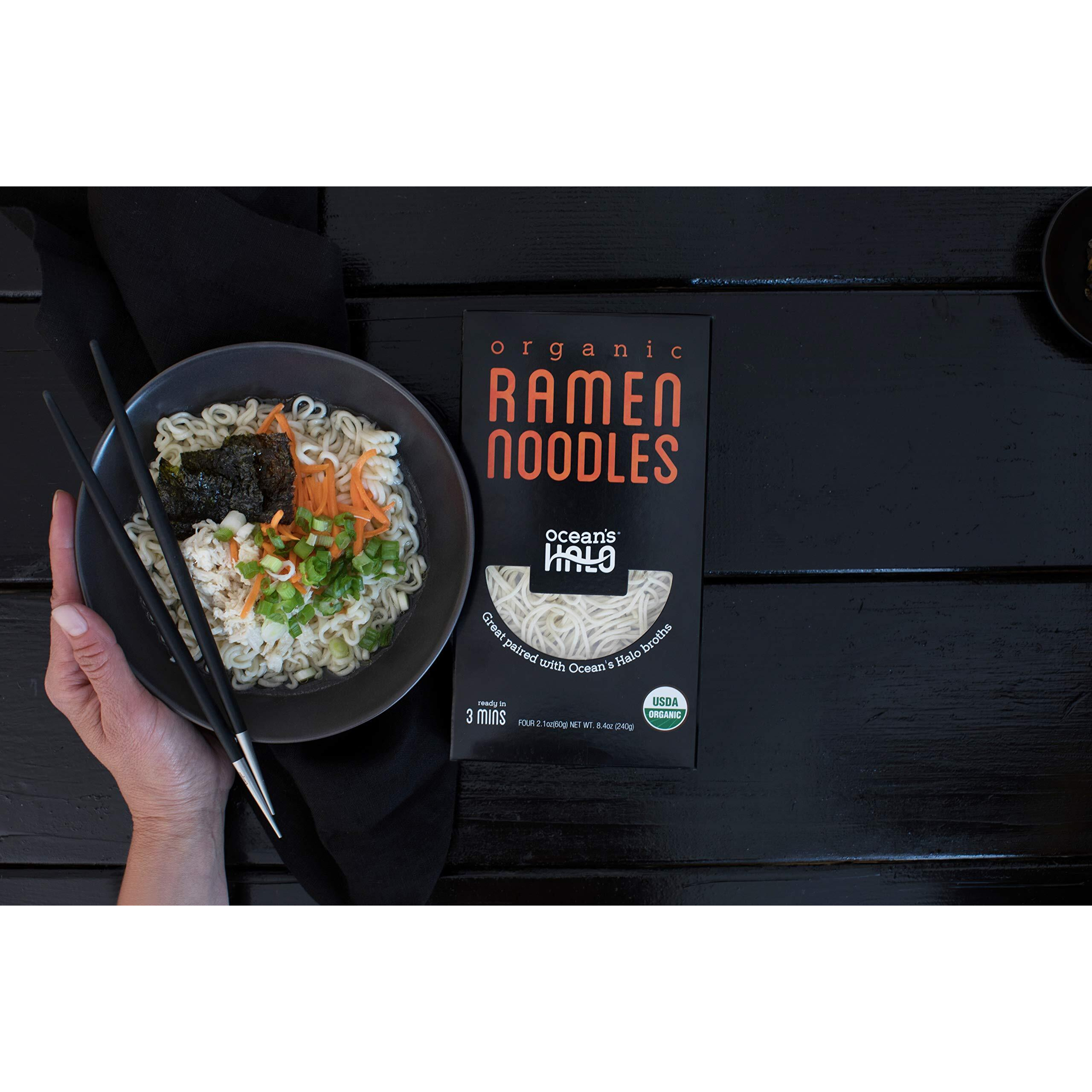 Ocean's Halo, 5 Pack Organic Ramen Noodles, Vegan, Usda Organic