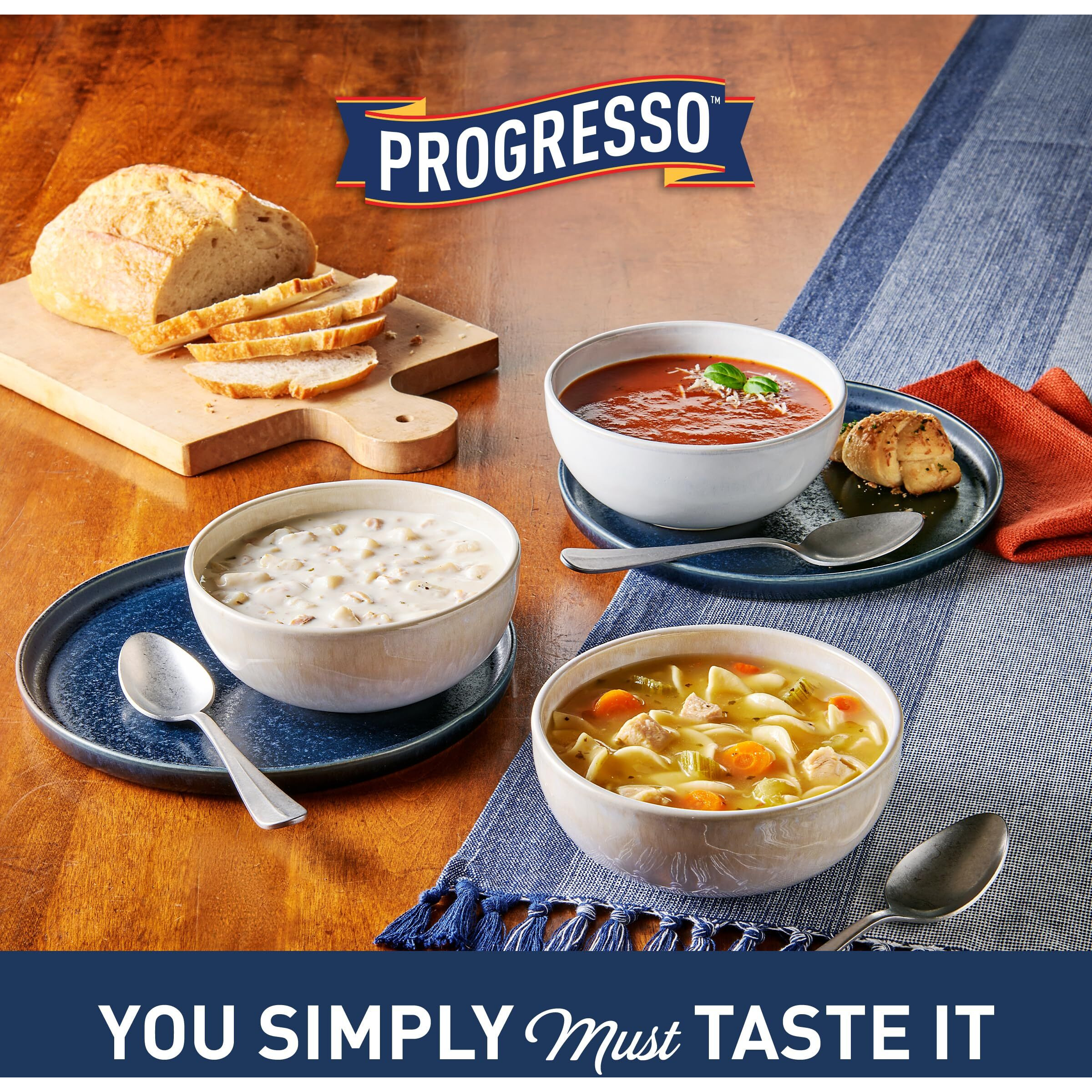 Progresso Traditional, Chicken Tortilla Canned Soup, Gluten Free, 18.5 Oz. (Pack Of 12)