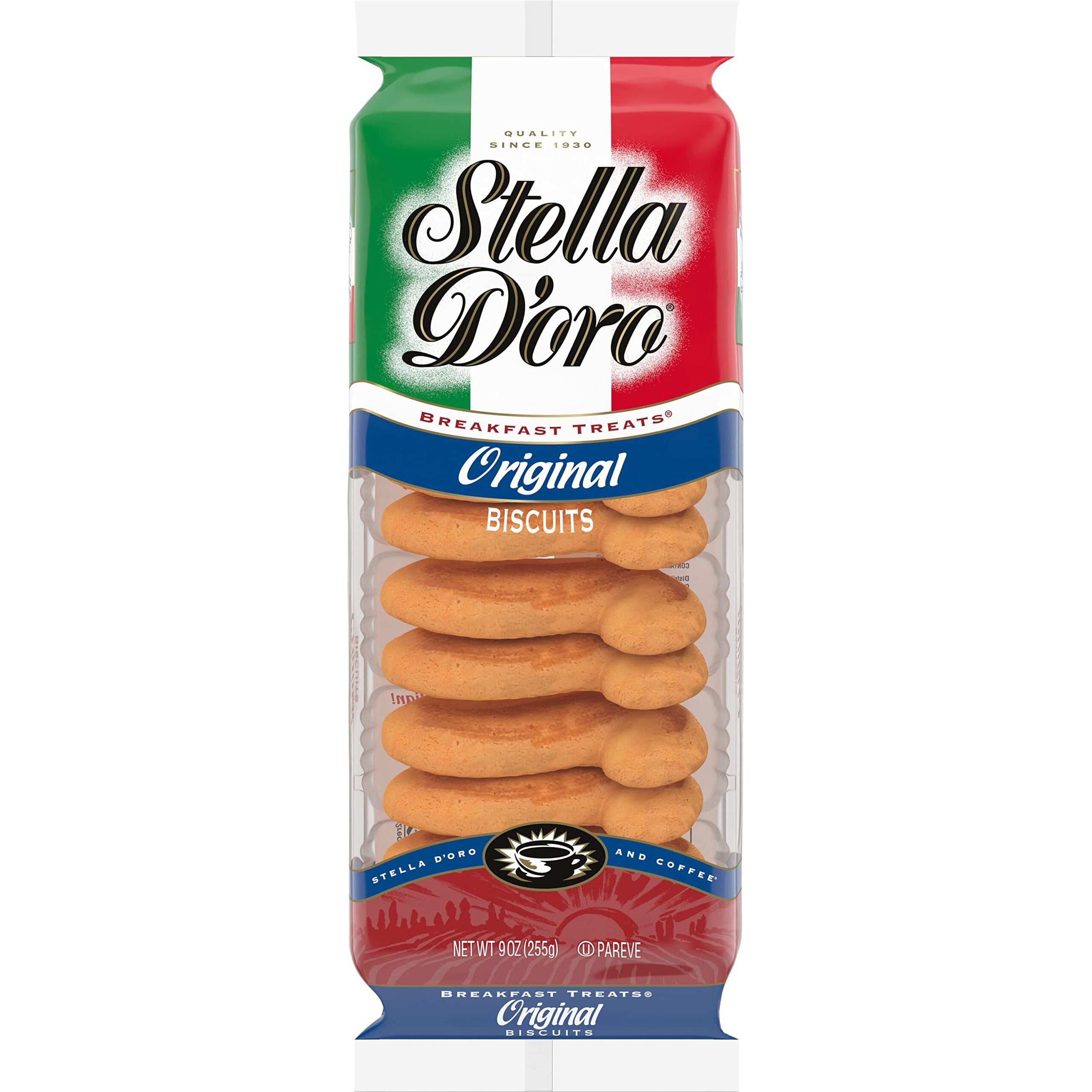 Stella D'Oro Cookies Original Breakfast Treats, 9 Oz (Pack Of 12)