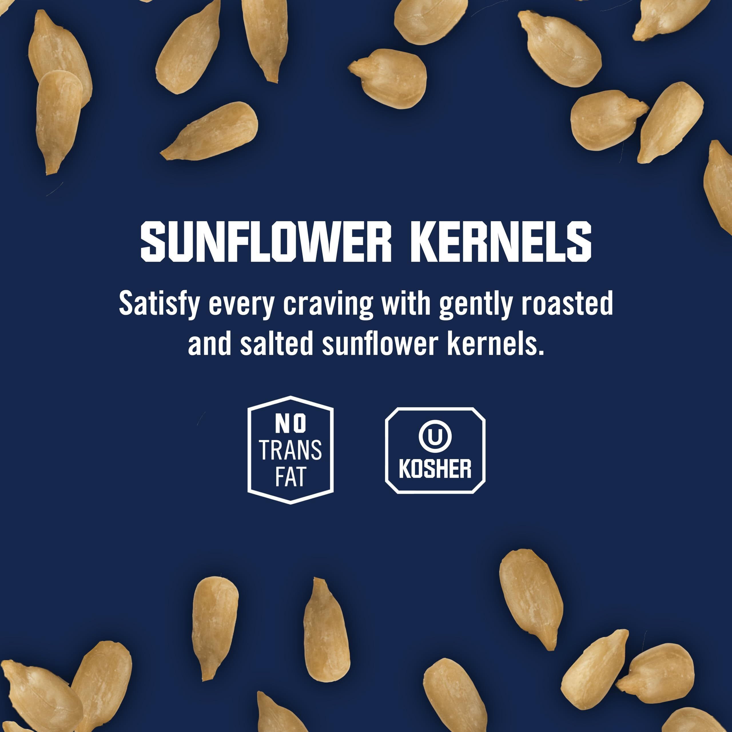 Kar's Nuts Sunflower Kernels Snacks - Roasted And Lightly Salted - 16 Ounce Resealable Pouch (Pack Of 6)