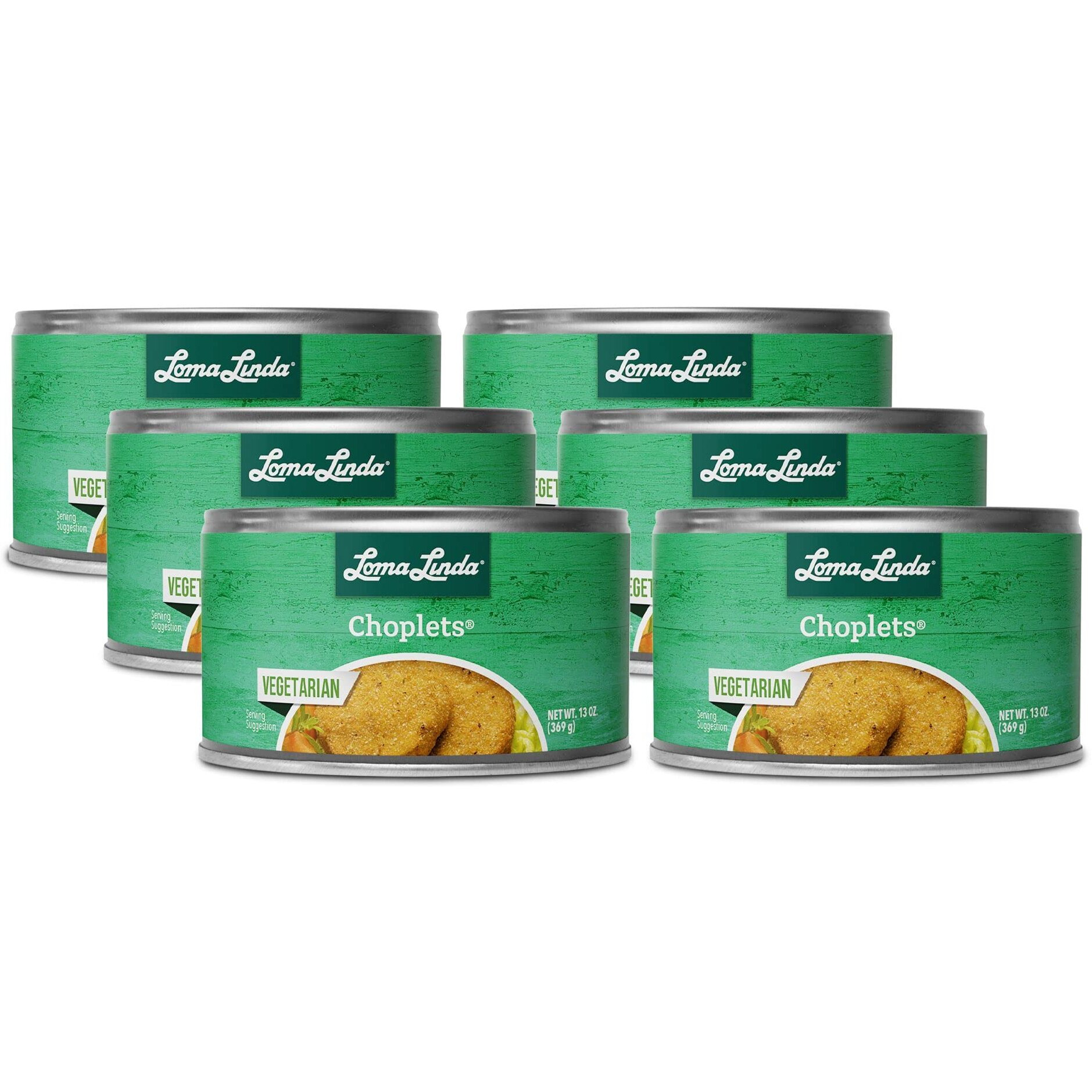 Loma Linda - Plant-Based Meats (Choplets (13 Oz.), 6 Pack)