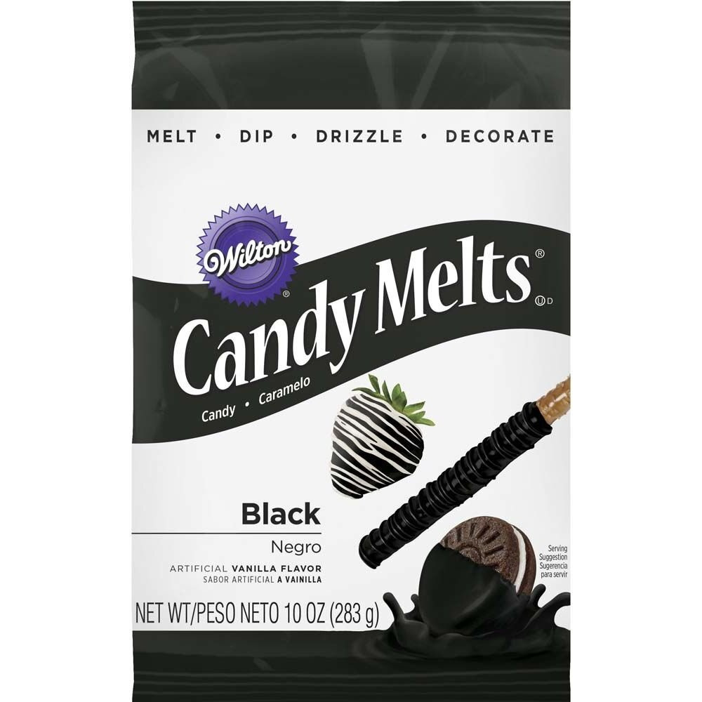 Wilton Black Candy Melts Candy, 10 Oz.