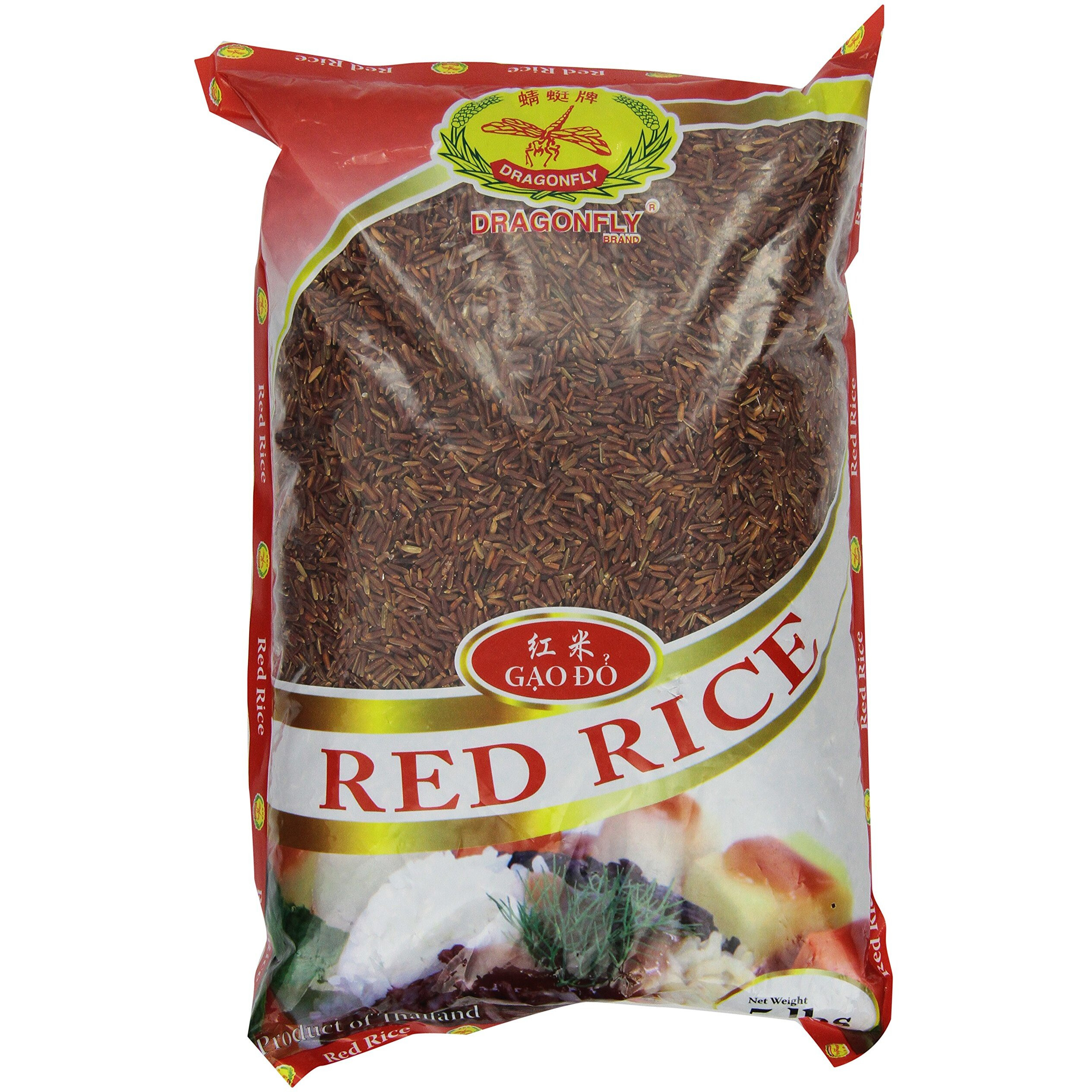 Dragonfly Red Rice, 5-Pound