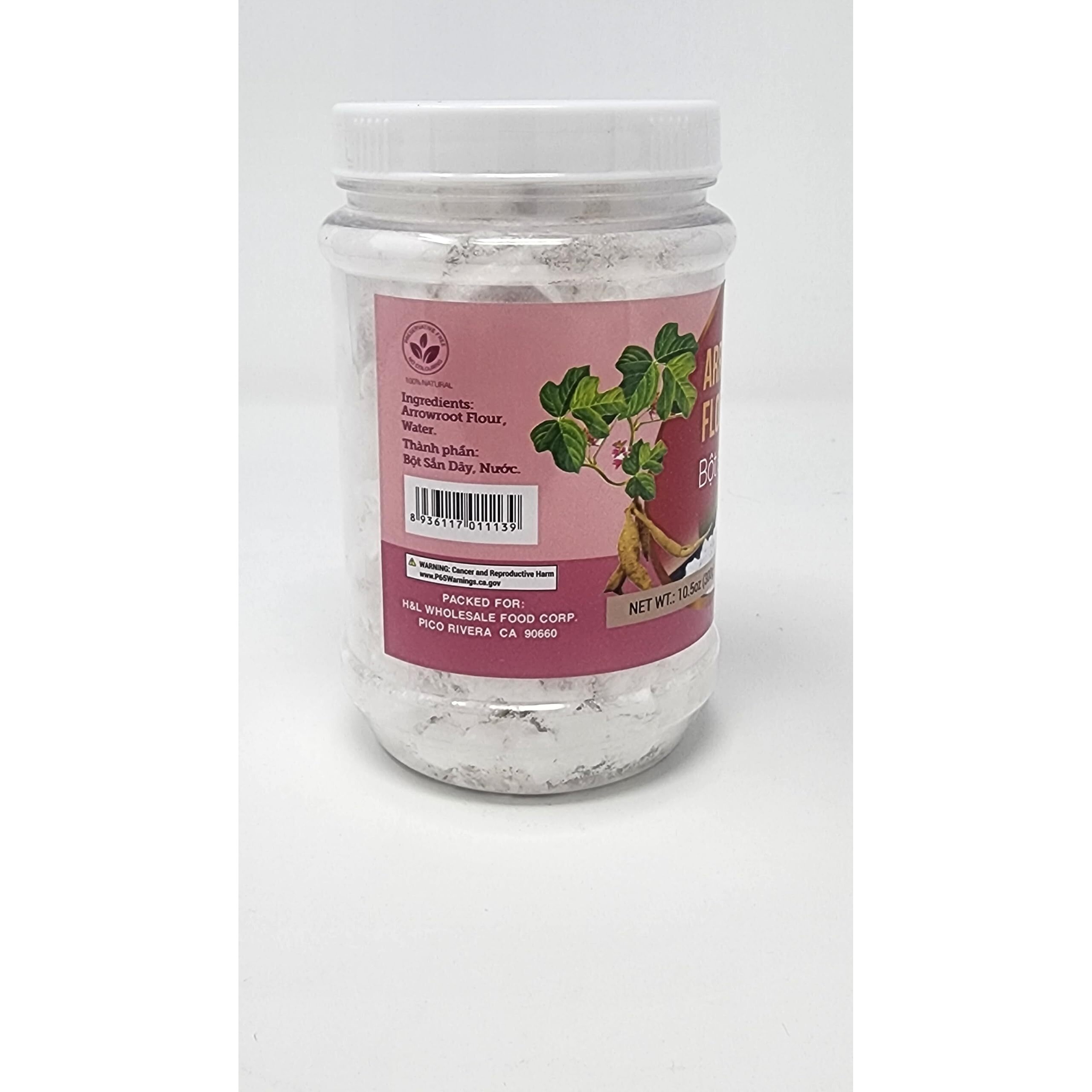 Twin Dolphin Bot San Day Arrowroot Flour Chunks, 10.5 Ounce (300G) Reclosable Jars [Pack Of 2]