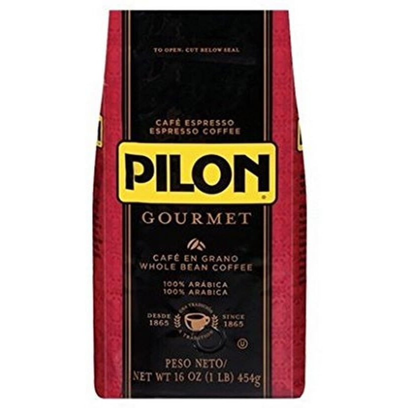 Pilon Gourmet Espresso Whole Bean, 16-Ounce Bags (Pack Of 2)