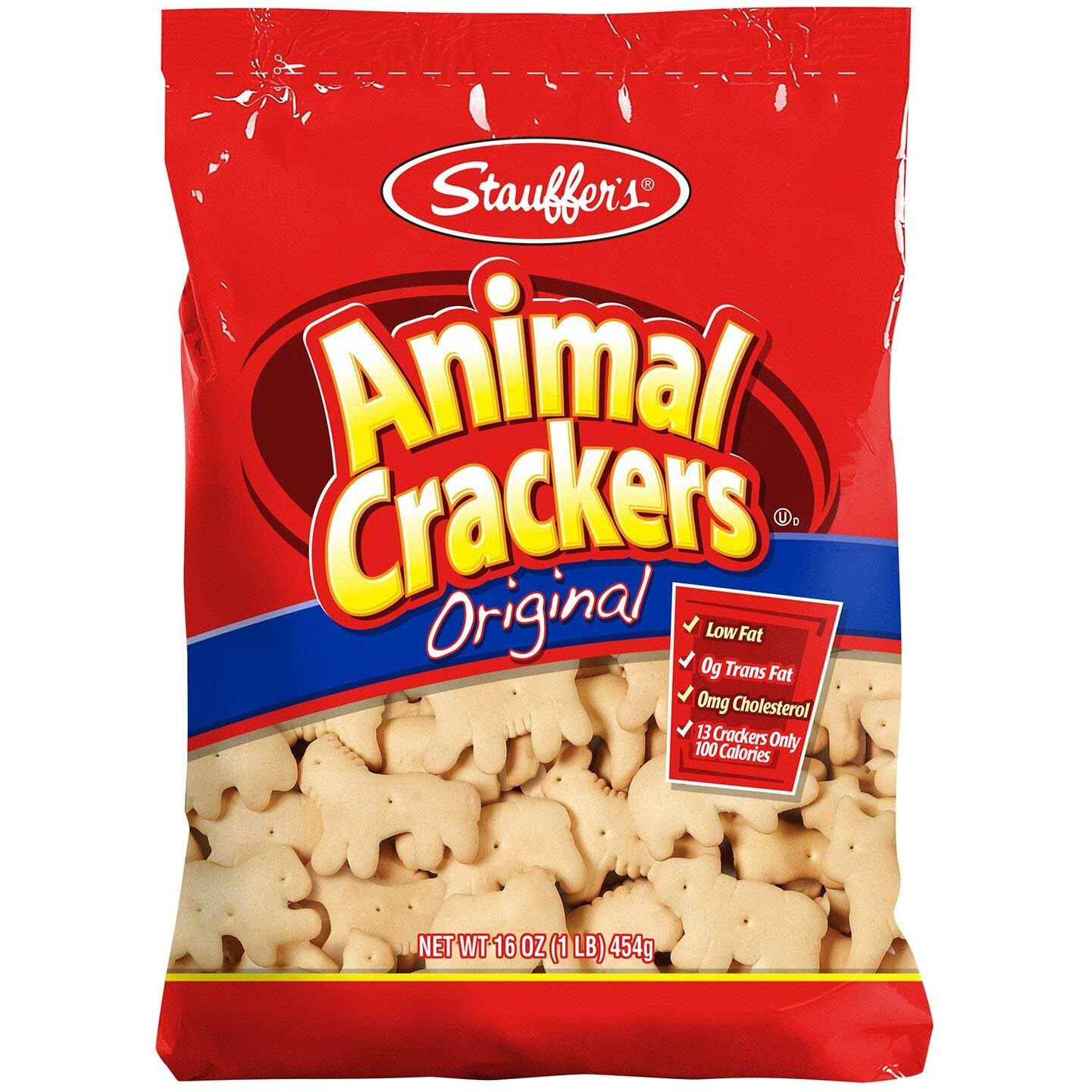 Stauffers Original Animal Crackers 16 Oz. Bag (2 Bags)