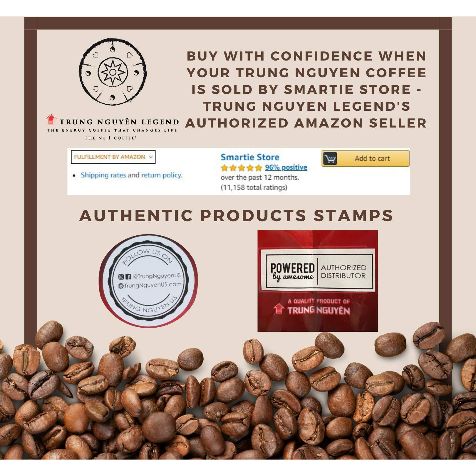 Trung Nguyen Gourmet Blend 2 Packets 17.6 Oz