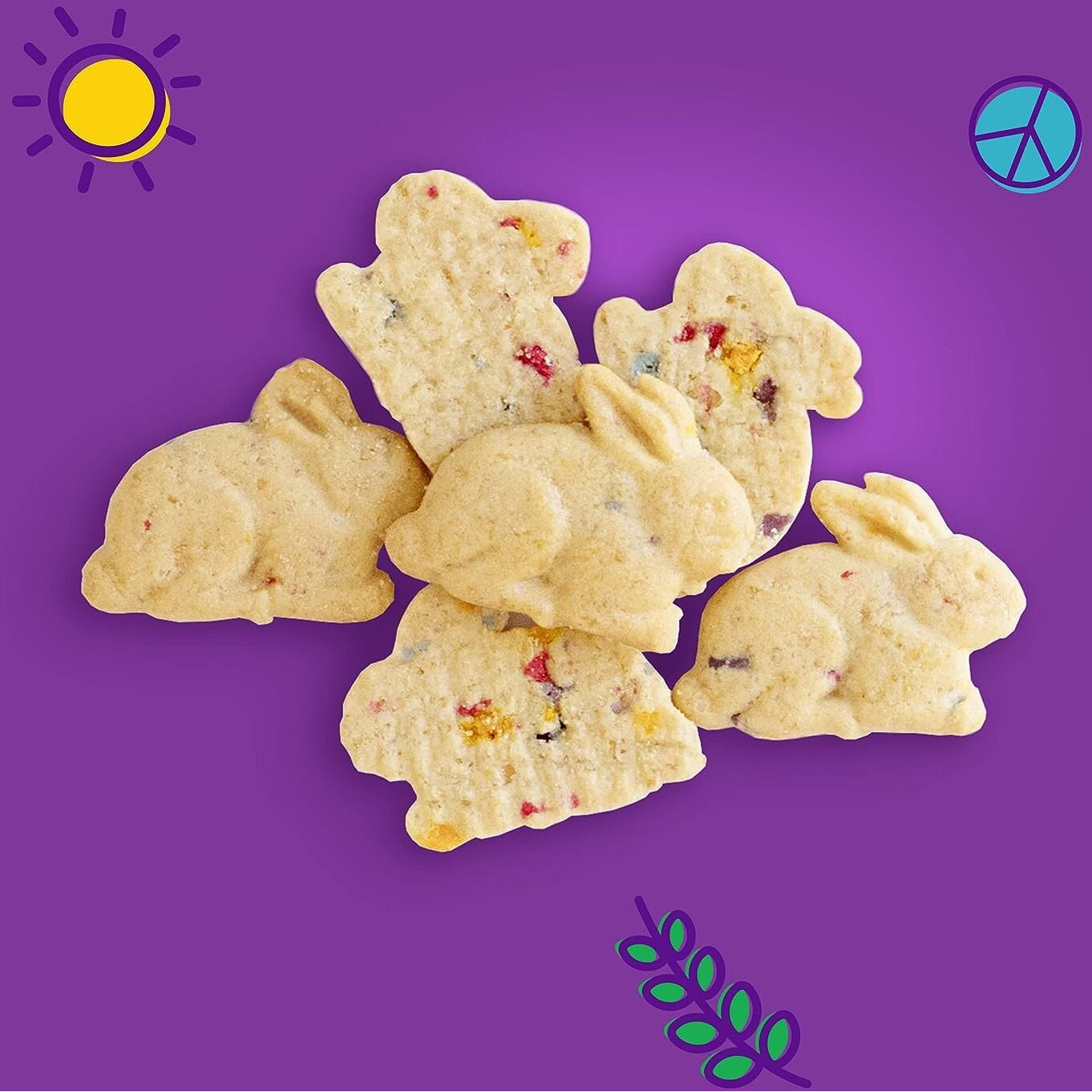 Annie's Organic Birthday Cake Bunny Grahams And Cheddar Bunnies Snack Pack 36 Count, Kids Snacks, 36 Oz
