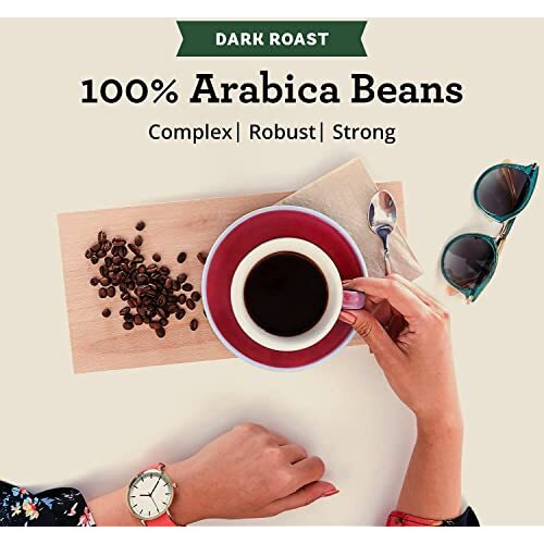 Seattle's Best Coffee Henrys Blend Dark Roast Ground Coffee | 12 Ounce Bags (Pack Of 6)