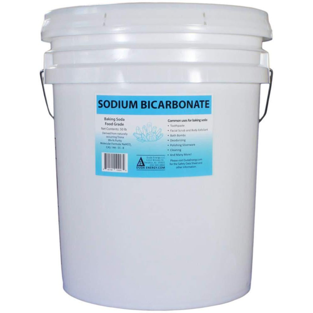 50 Lb Pail Of Usp Pure Sodium Bicarbonate Powder Organic Food Grade Ormi Listed Pure Baking Soda