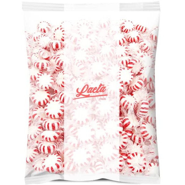 Starlight Peppermint Mints Hard Candy (2 Pound Bag - Approx. 150 Count)
