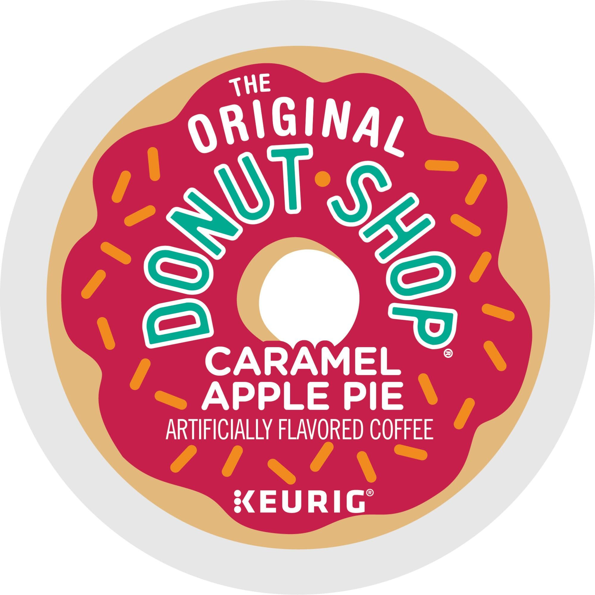 The Original Donut Shop Caramel Apple Pie Coffee, Keurig K-Cup Pod, Light Roast, 60 Count