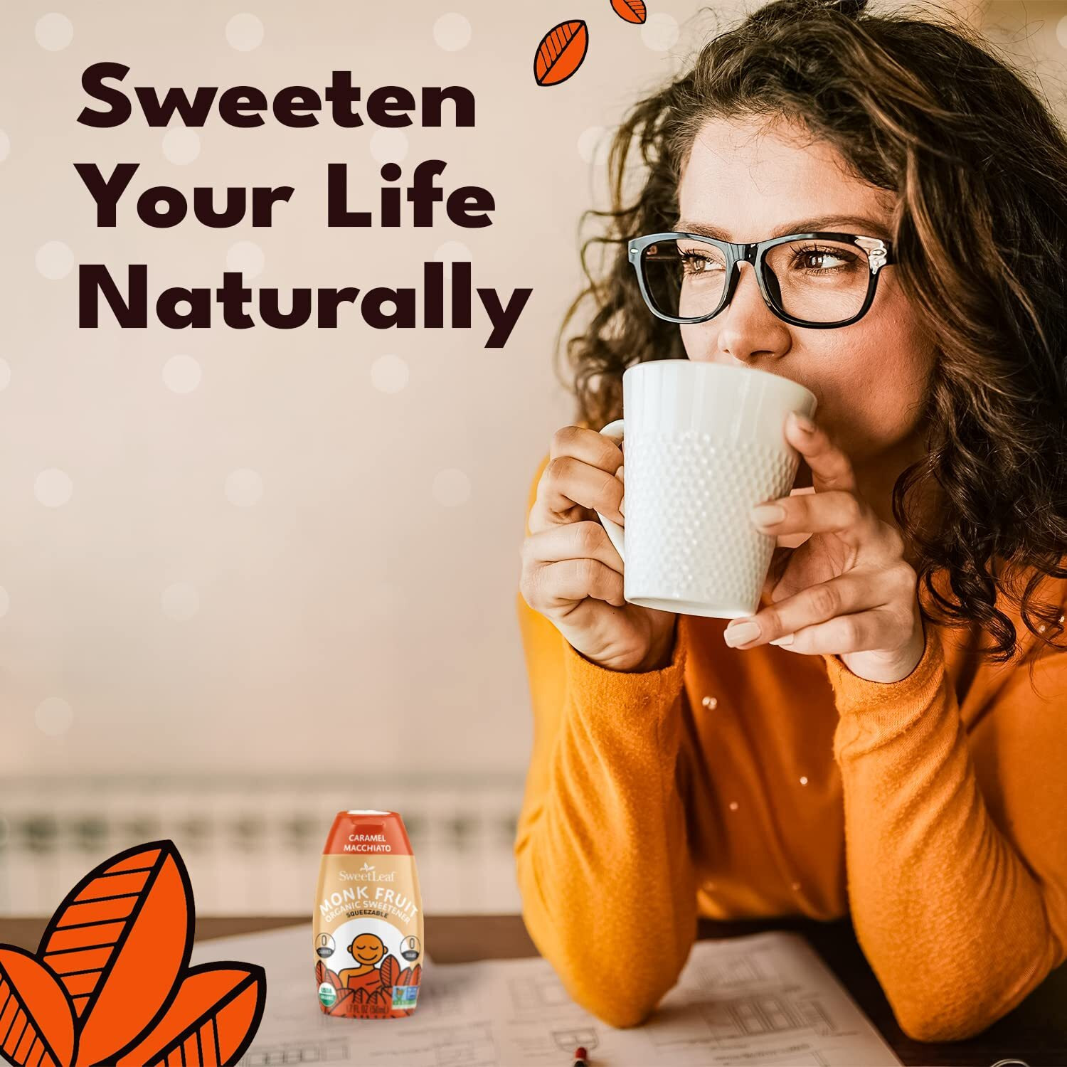 Sweetleaf Organic Monk Fruit Sweetener, Monk Fruit Extract, Sugar Free Monkfruit Sweetener, Keto Syrup For Coffee, Sugar Alternative, 3 Flavors, 1.7 Fl Oz Ea (Pack Of 3)