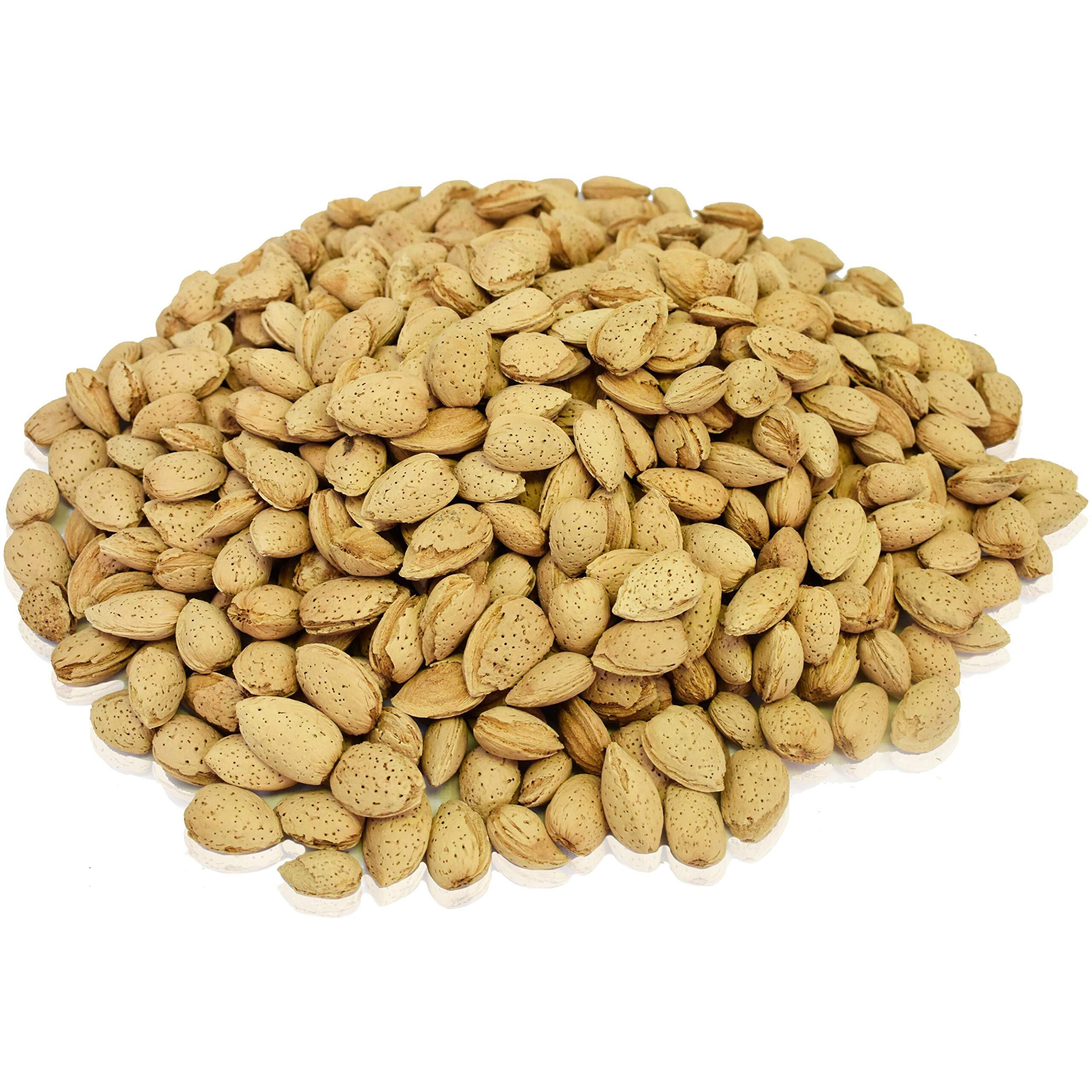 Anna And Sarah Almonds In Shell, Raw, Natural, Whole, Jumbo California Almonds, In Resealable Bag, 4 Lbs