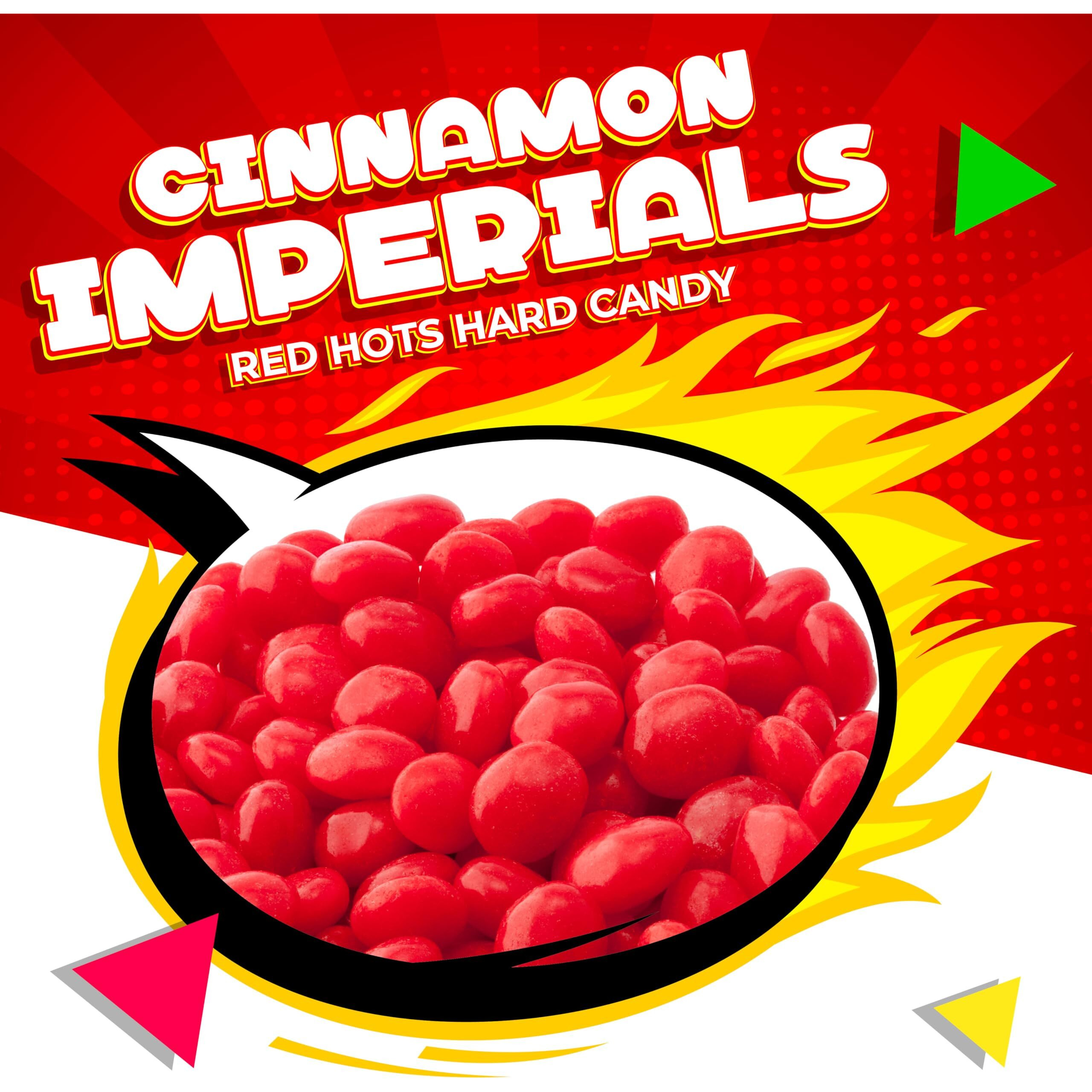 Cinnamon Imperials Red Hots Hard Classic Candy (3 Pound Bag)