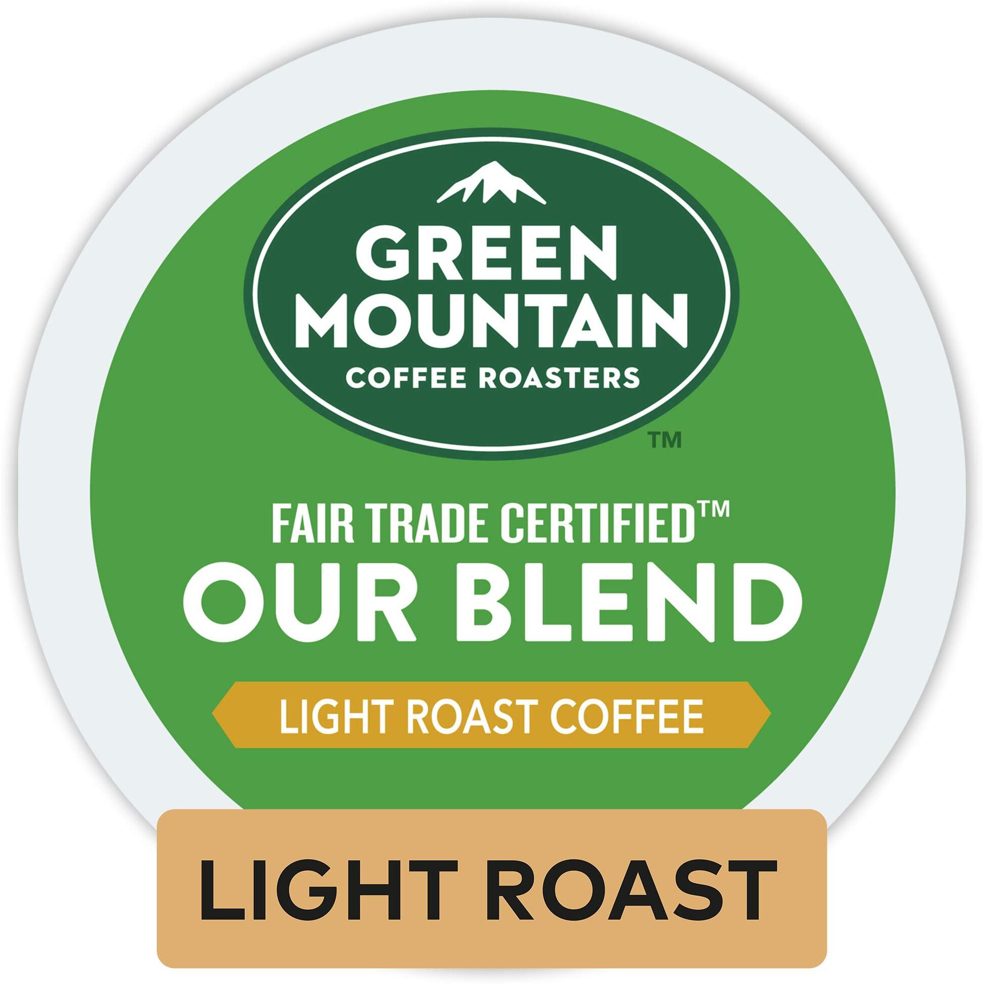 Green Mountain Coffee Roasters Our Blend, Single-Serve Keurig K-Cup Pods, Light Roast Coffee, 72 Count