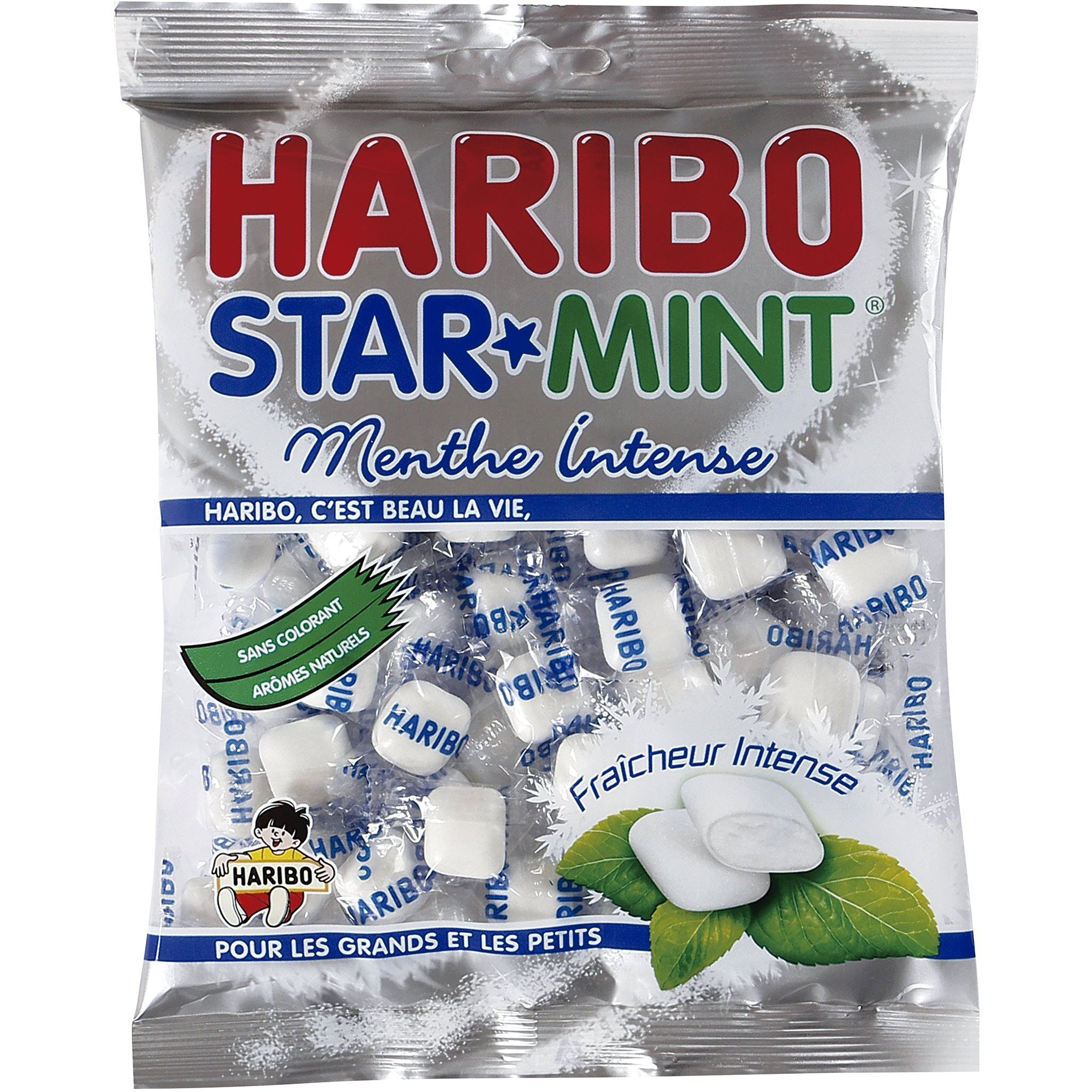 Haribo Starmint Fracheur Menthe Intense 200G