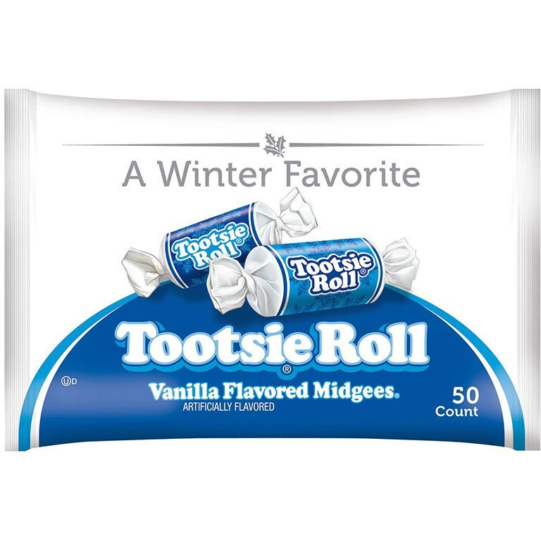Vanilla Tootsie Roll Midgees Limited Edition 12 Ounce Bag